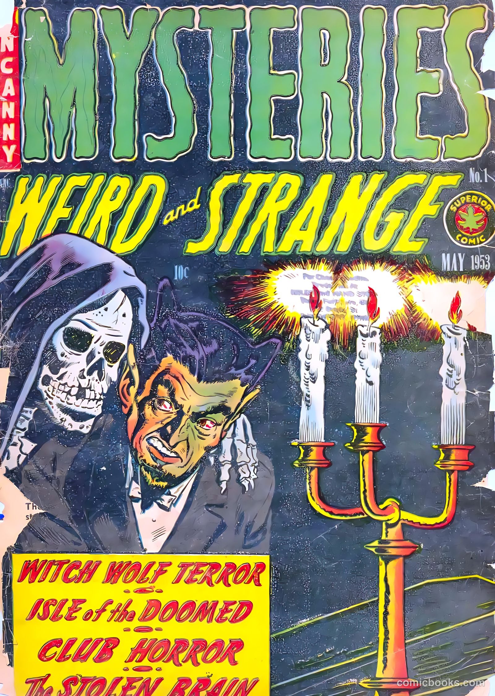 Mysteries Weird and Strange #1 — page 1 of 36