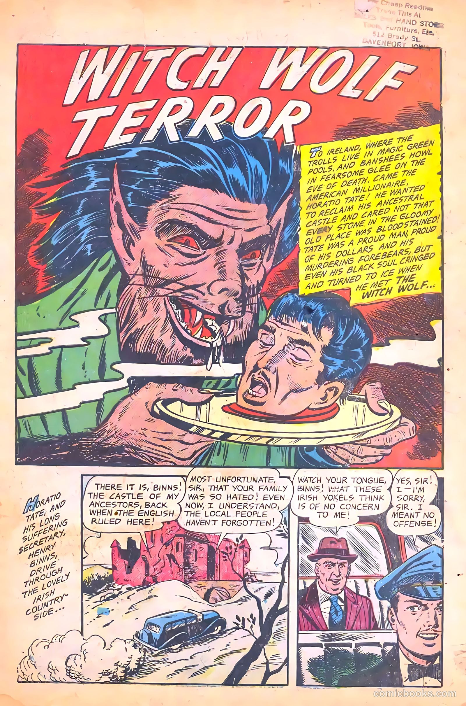 Mysteries Weird and Strange #1 — page 3 of 36