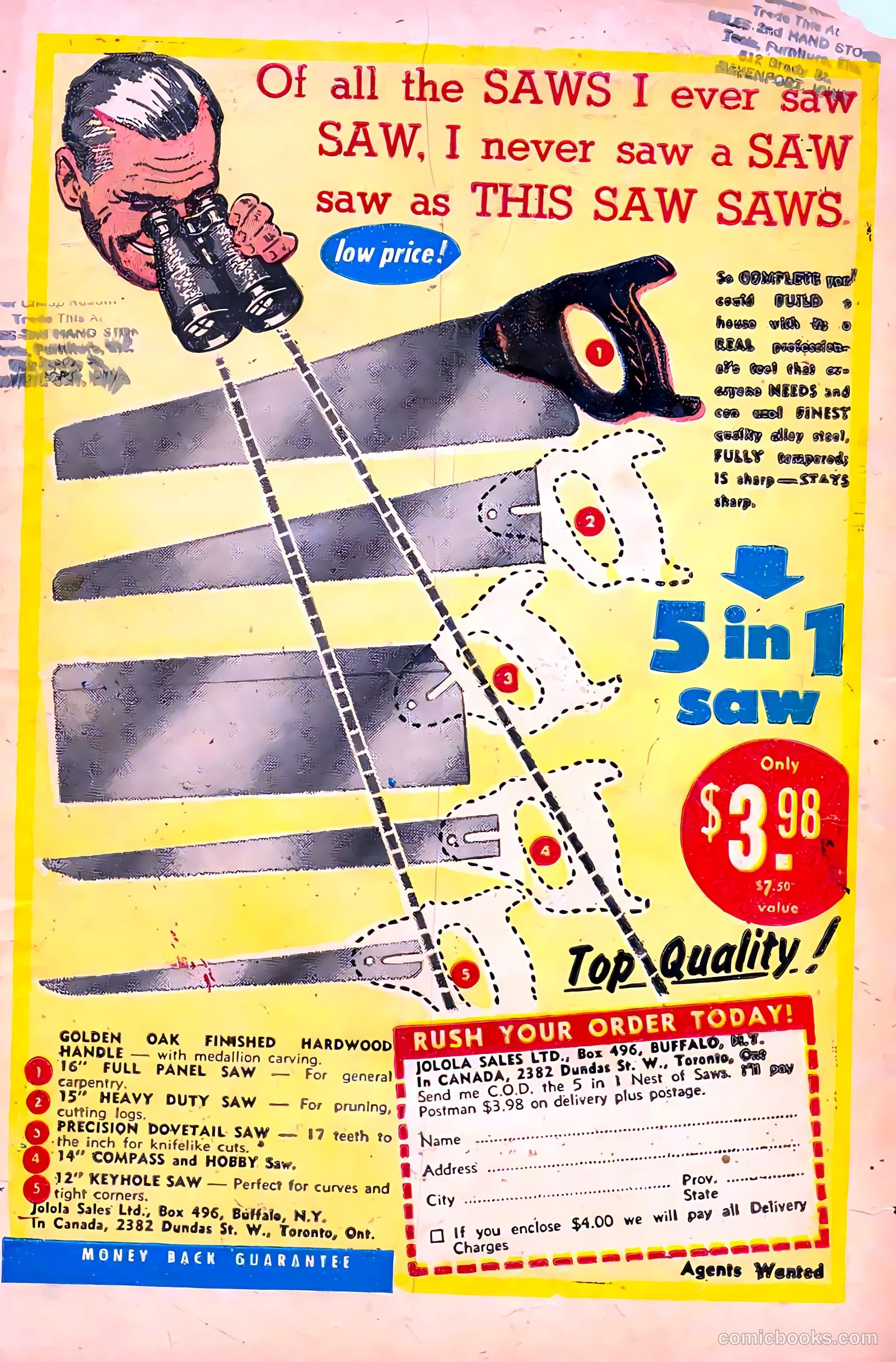 Mysteries Weird and Strange #1 — page 36 of 36
