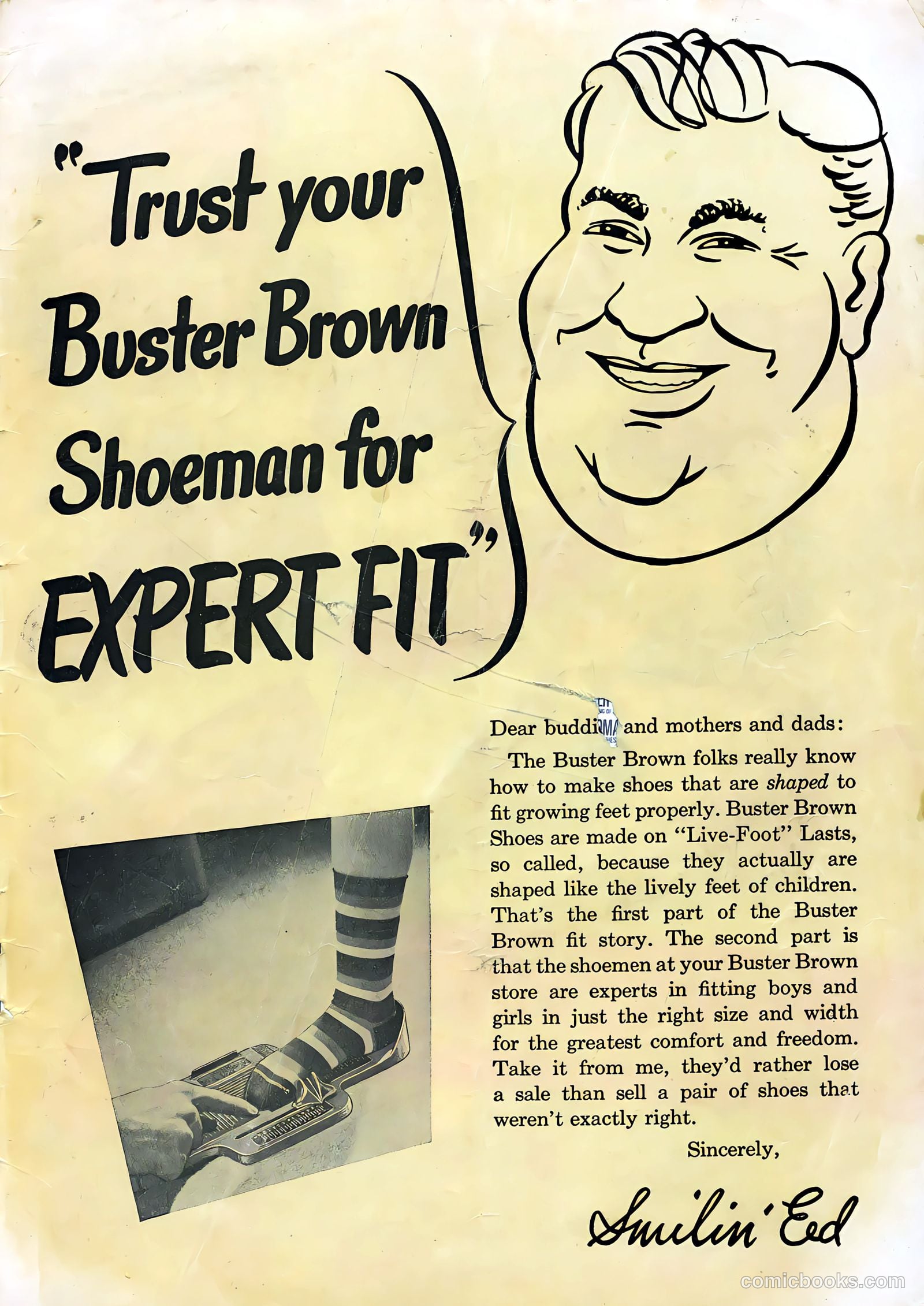 Buster Brown Comic Book #29 — page 35 of 36