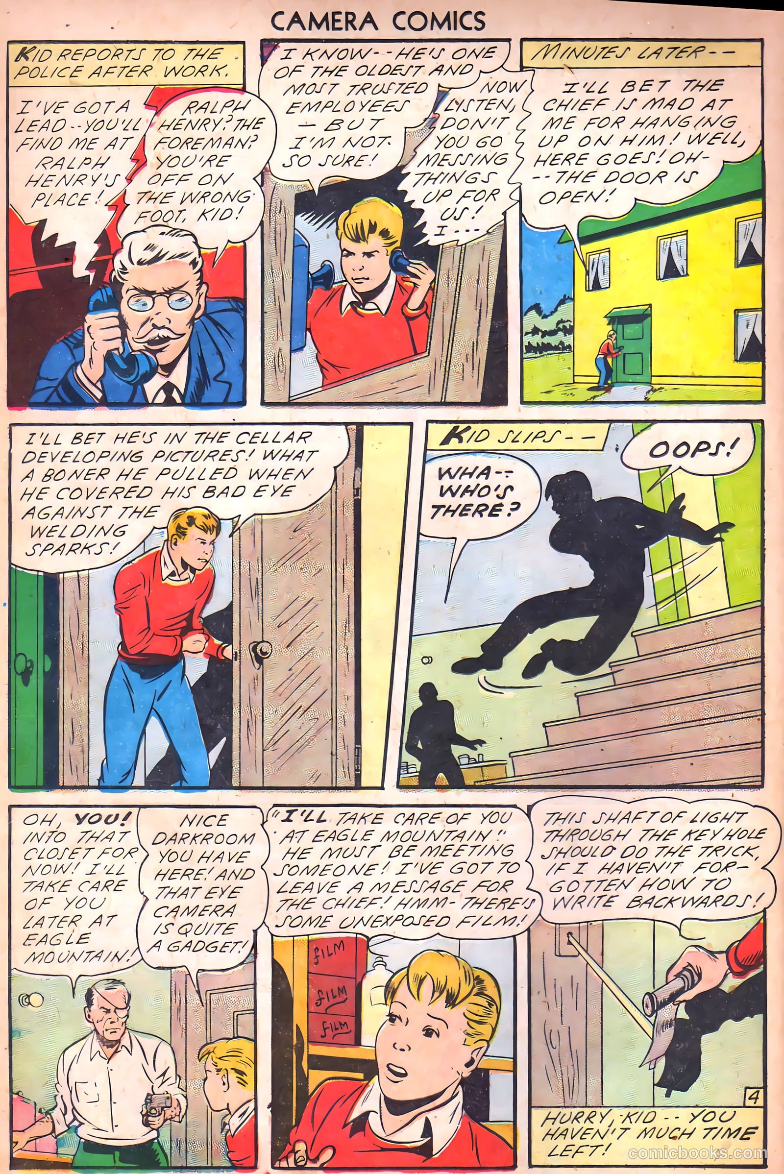 Camera Comics #1 — page 36 of 52