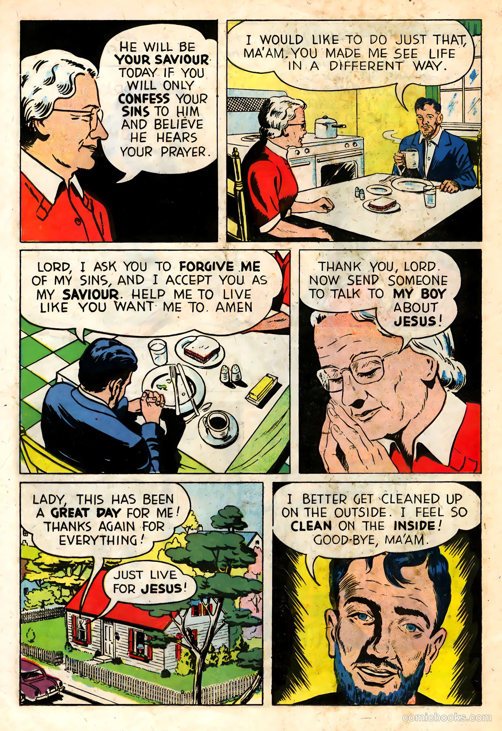 Oral Roberts' True Stories 106 - The Mayor of Capitol Avenue #1 — page 24 of 36