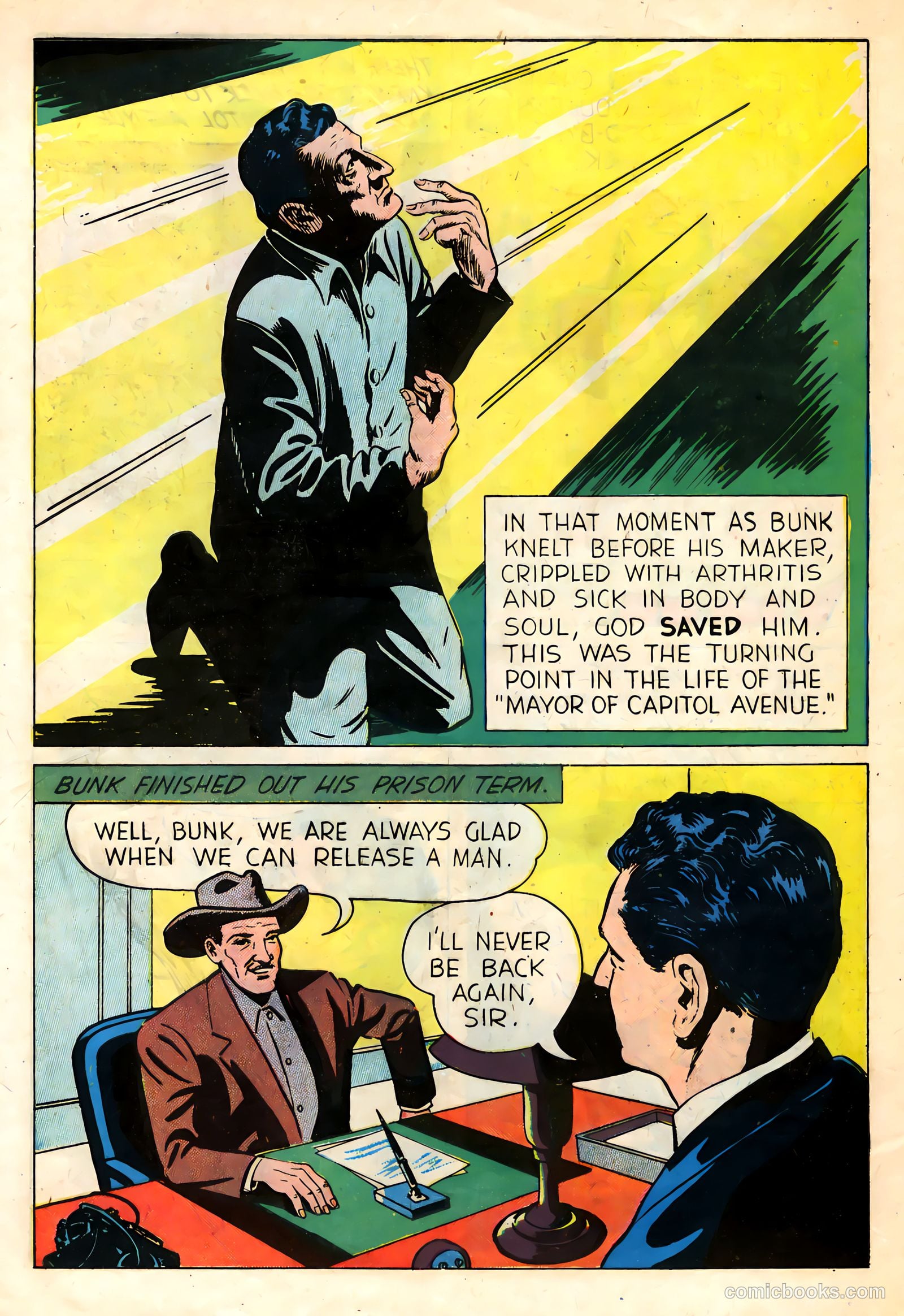 Oral Roberts' True Stories 106 - The Mayor of Capitol Avenue #1 — page 28 of 36