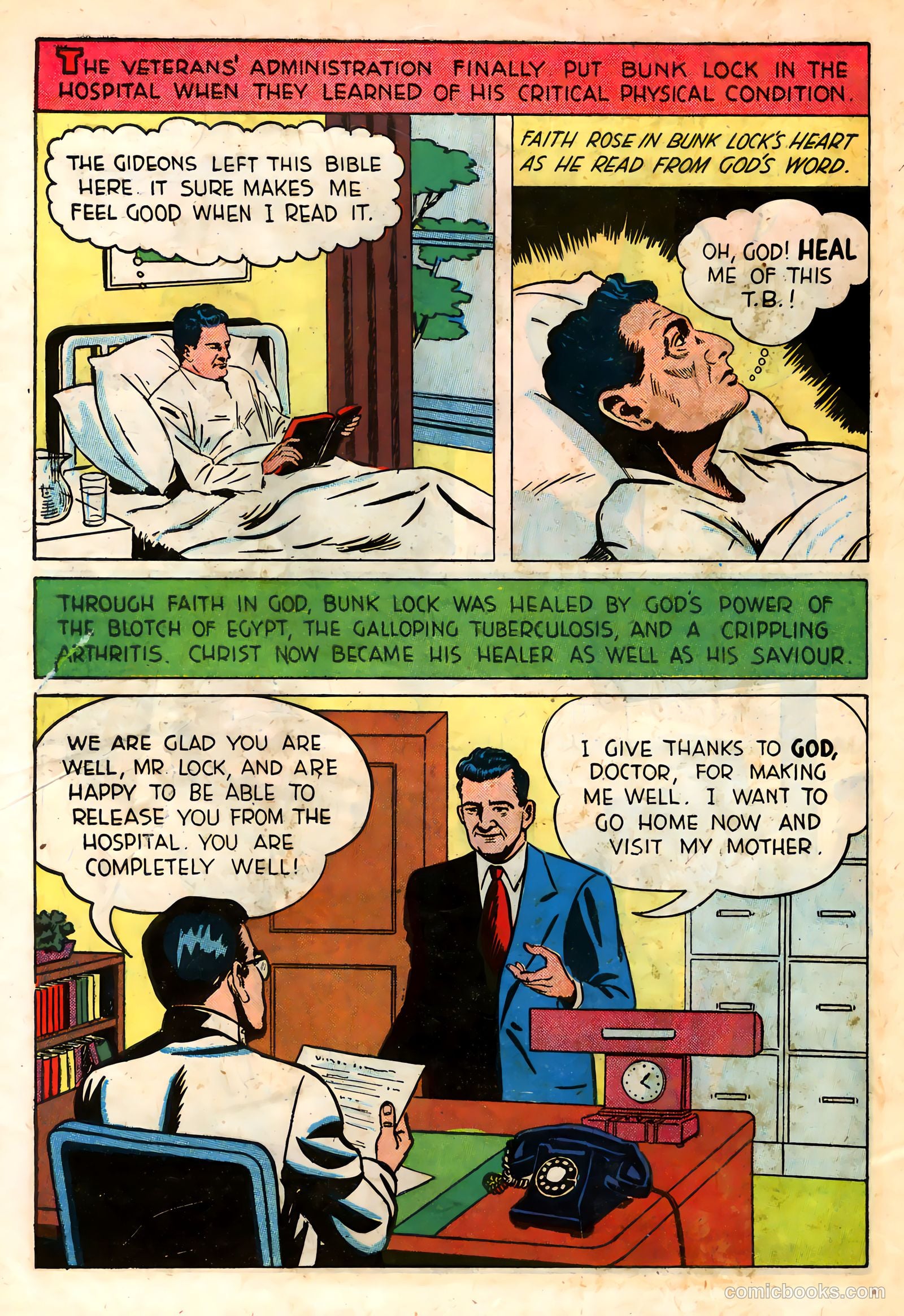 Oral Roberts' True Stories 106 - The Mayor of Capitol Avenue #1 — page 30 of 36