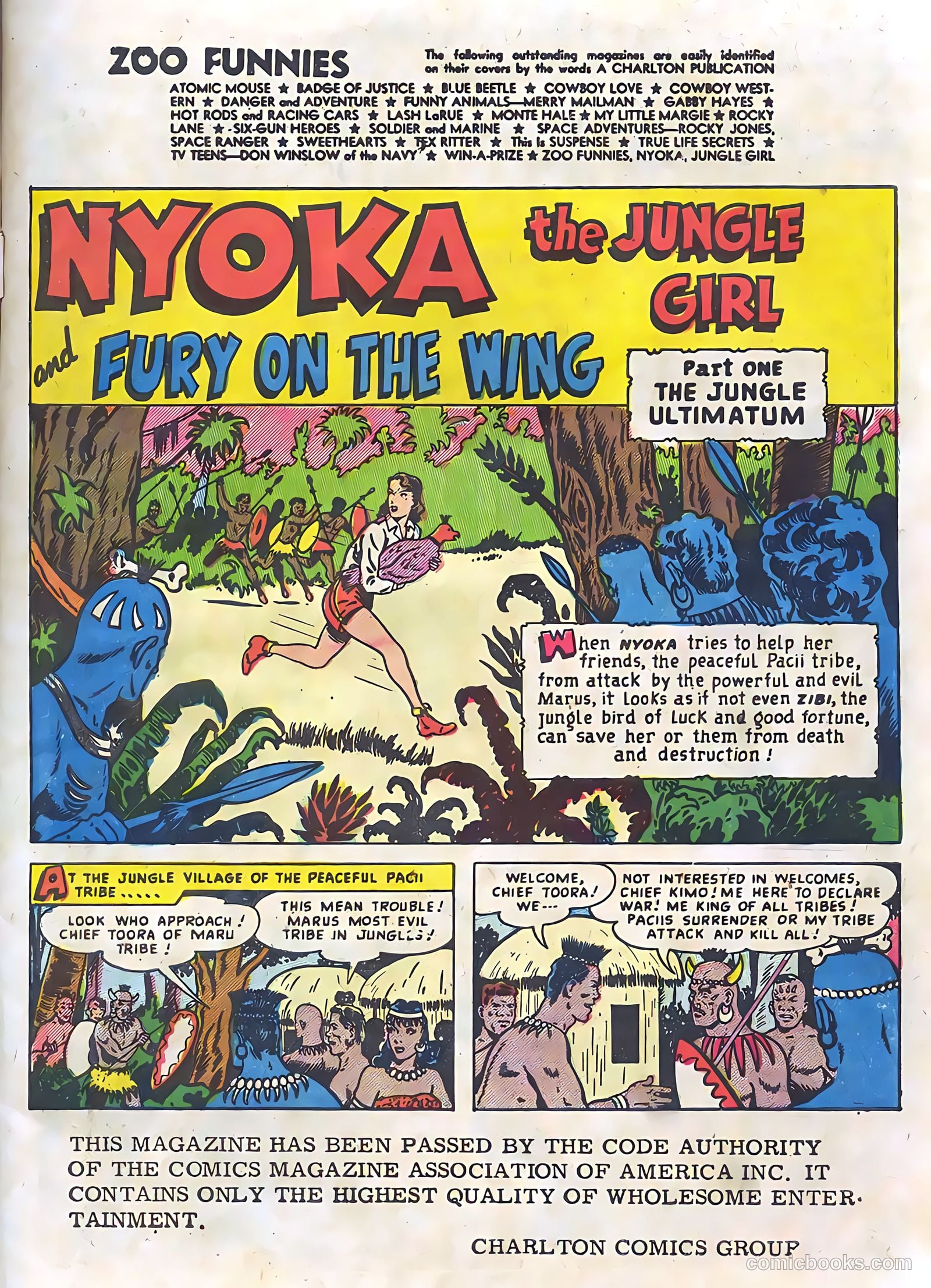 Zoo Funnies v2 #12 — page 3 of 36