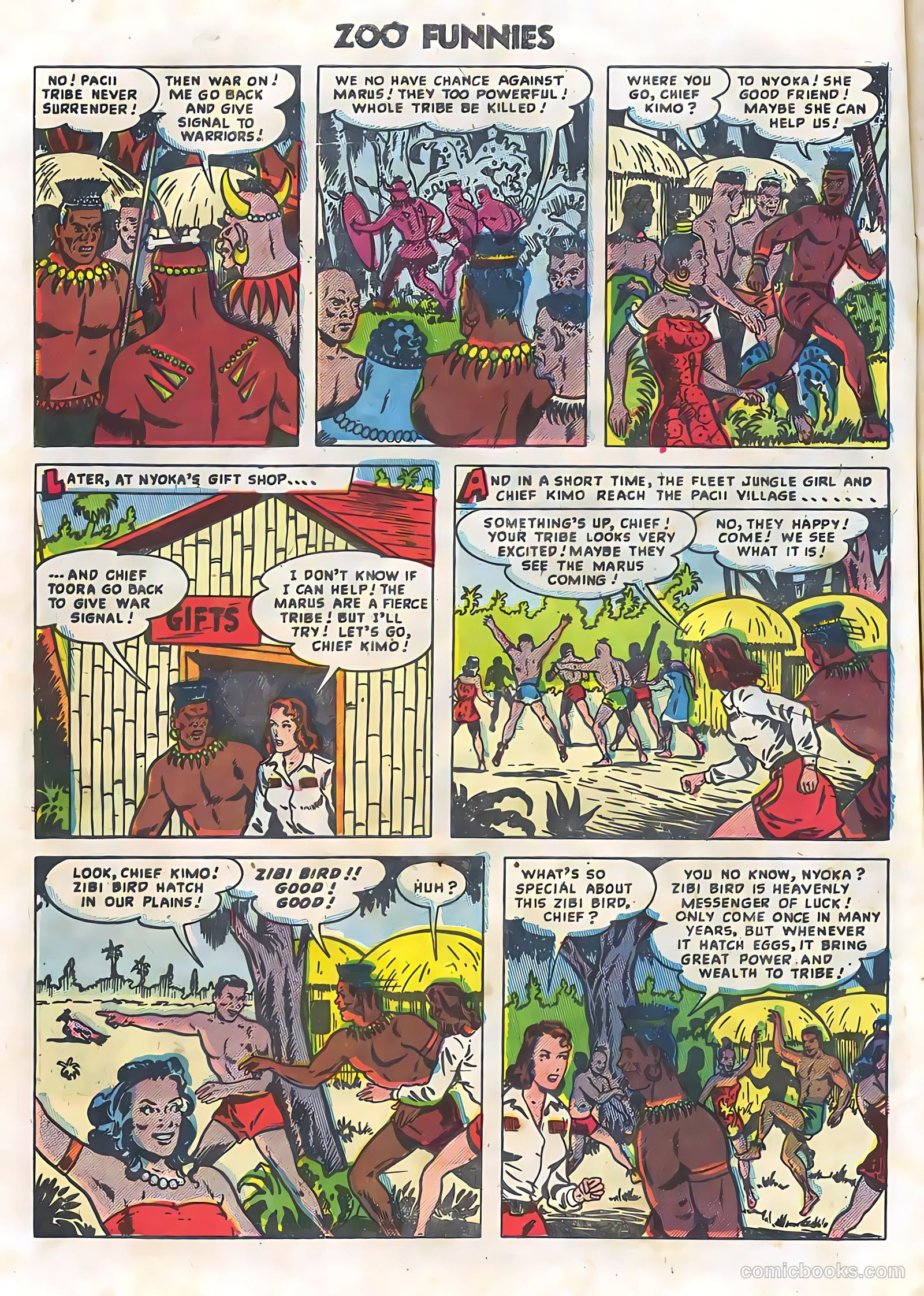 Zoo Funnies v2 #12 — page 4 of 36