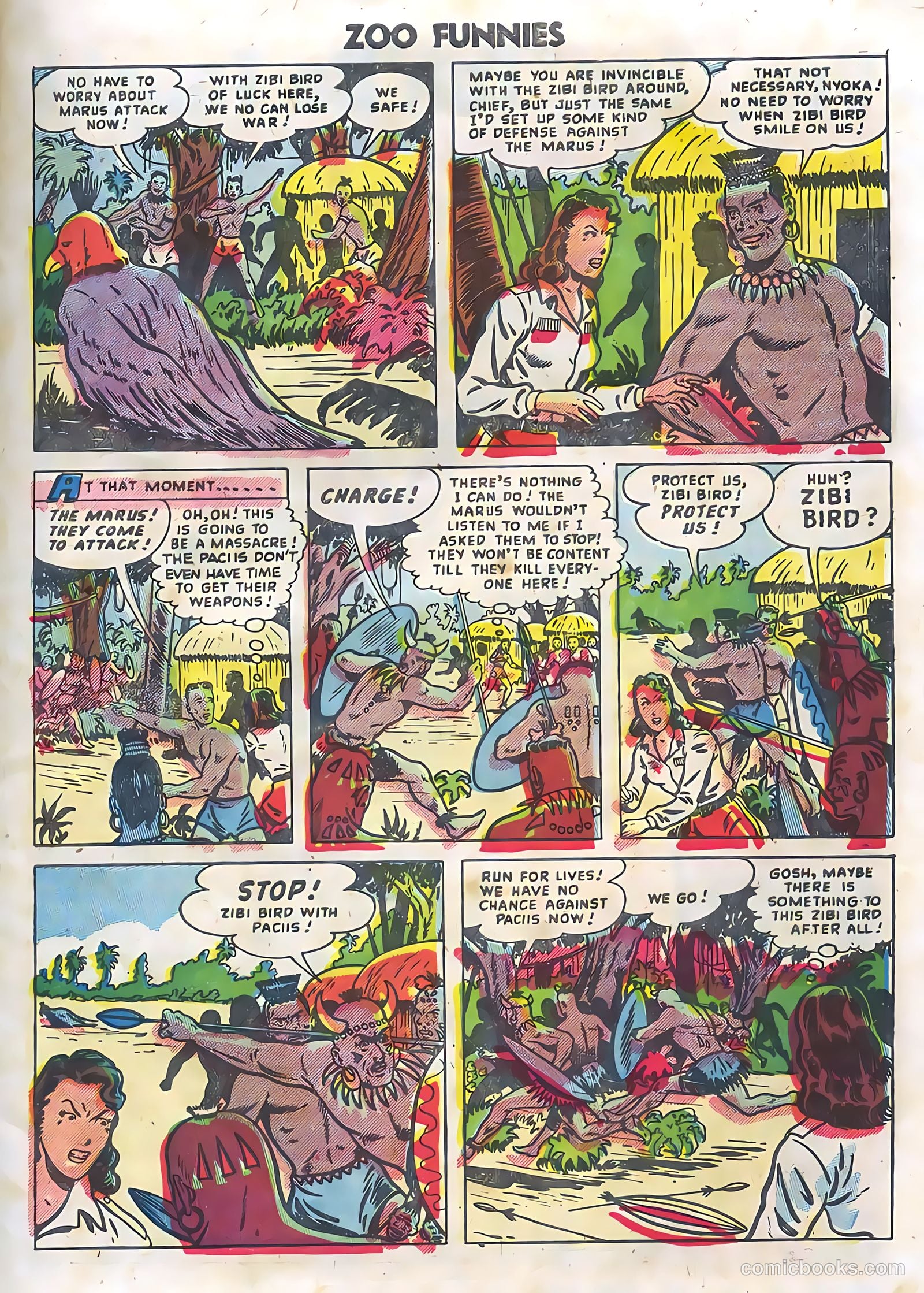 Zoo Funnies v2 #12 — page 5 of 36
