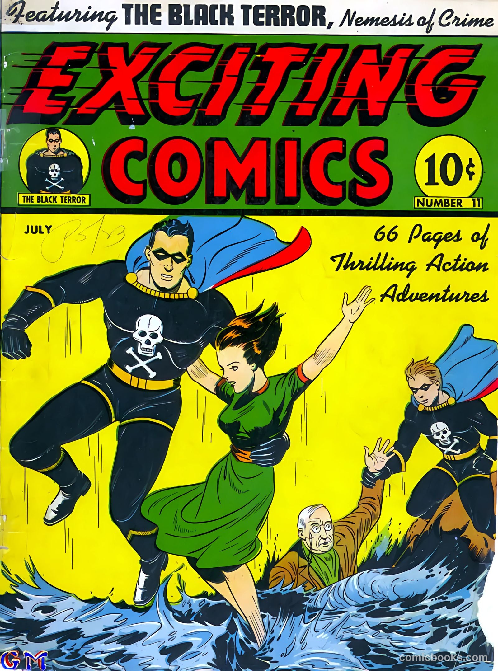Exciting Comics #11 — page 1 of 68