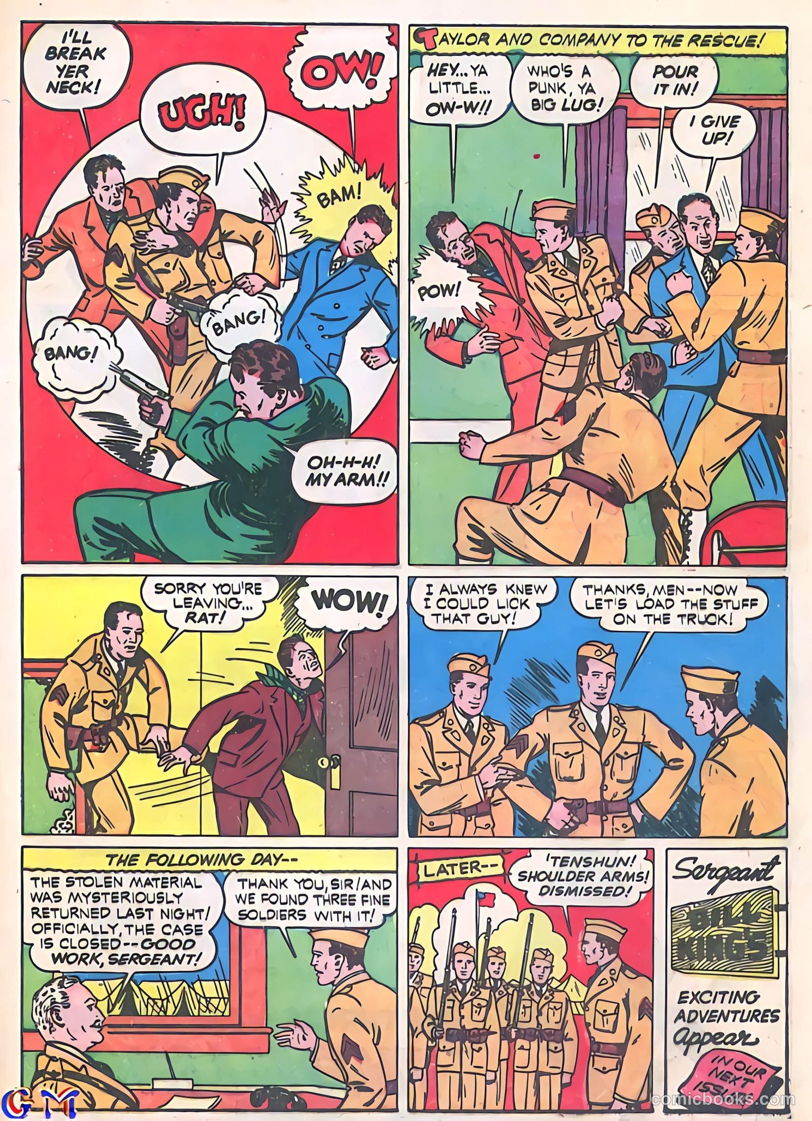 Exciting Comics #11 — page 65 of 68