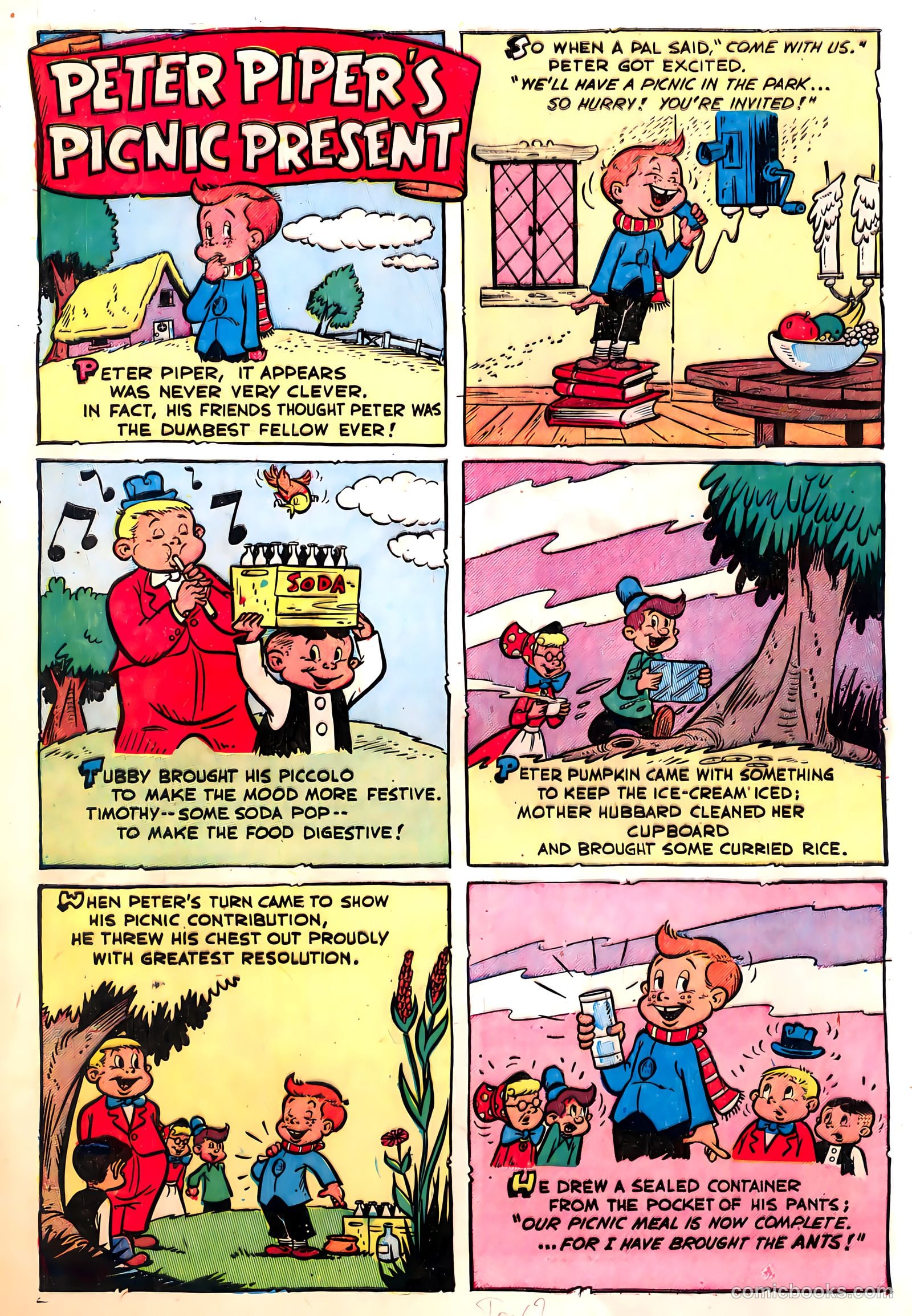 Nursery Rhymes #10 — page 8 of 36