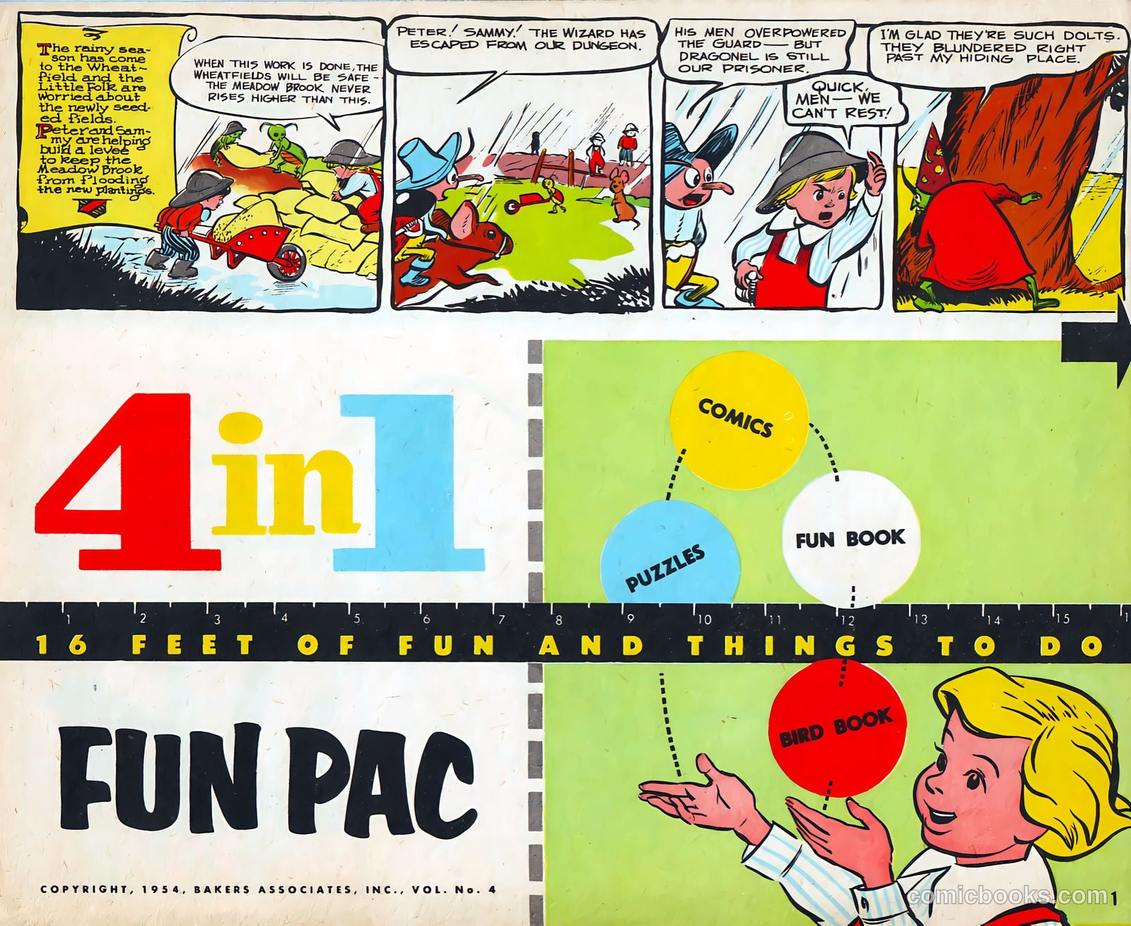 4 in 1 Fun Pac #4 — page 1 of 10