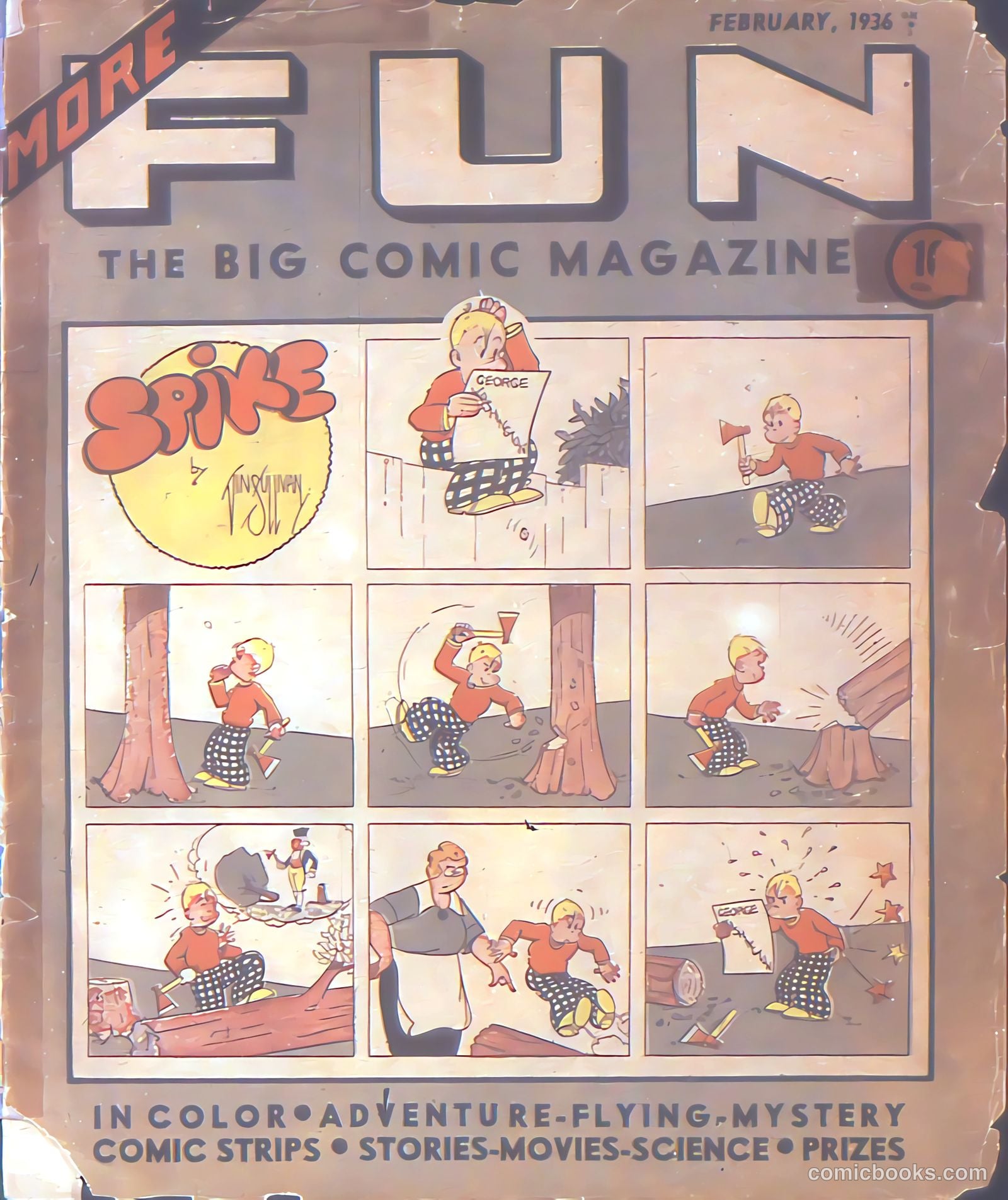 More Fun Comics #8 — page 1 of 44