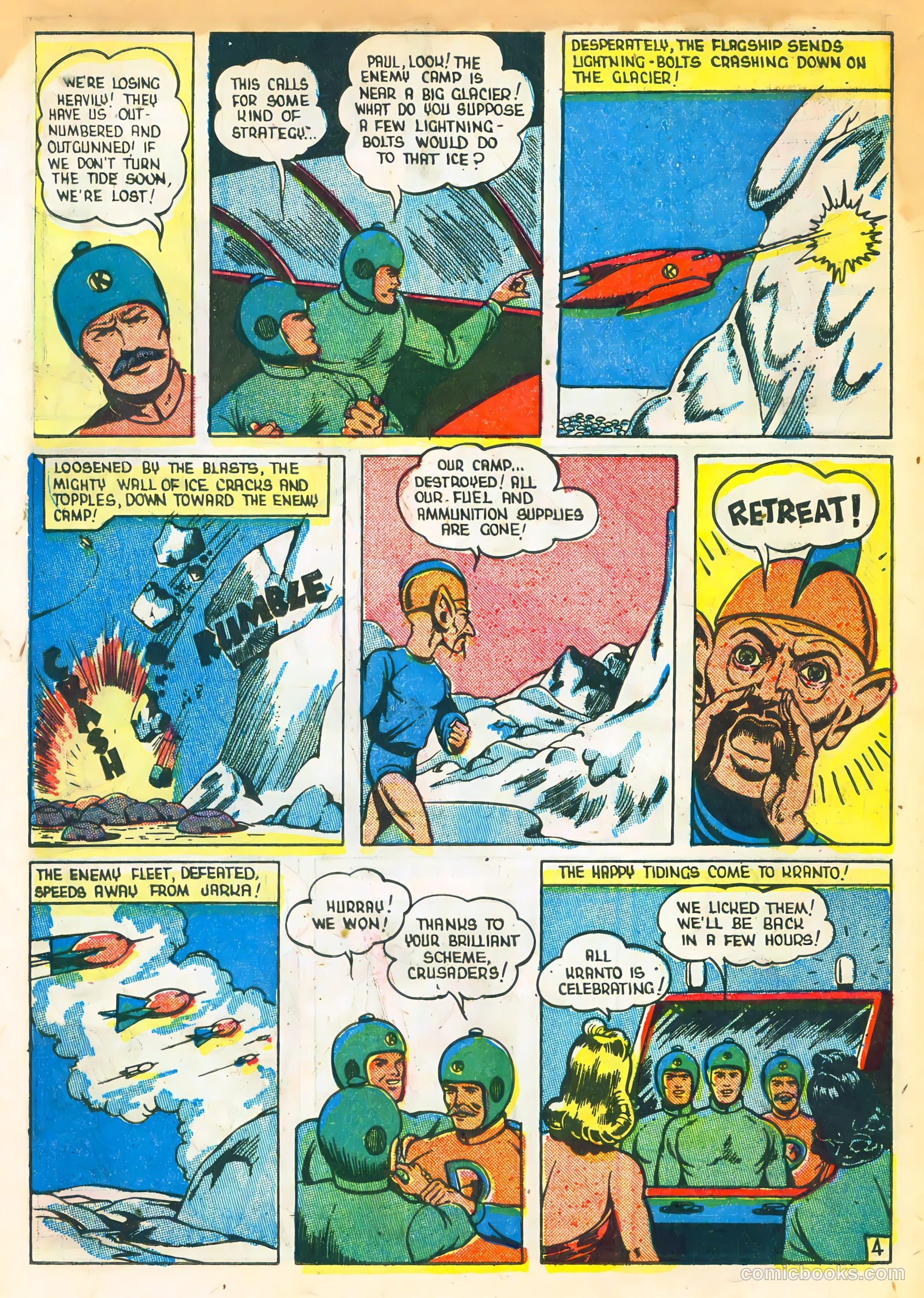 Grand Slam Three Aces #48 — page 28 of 36