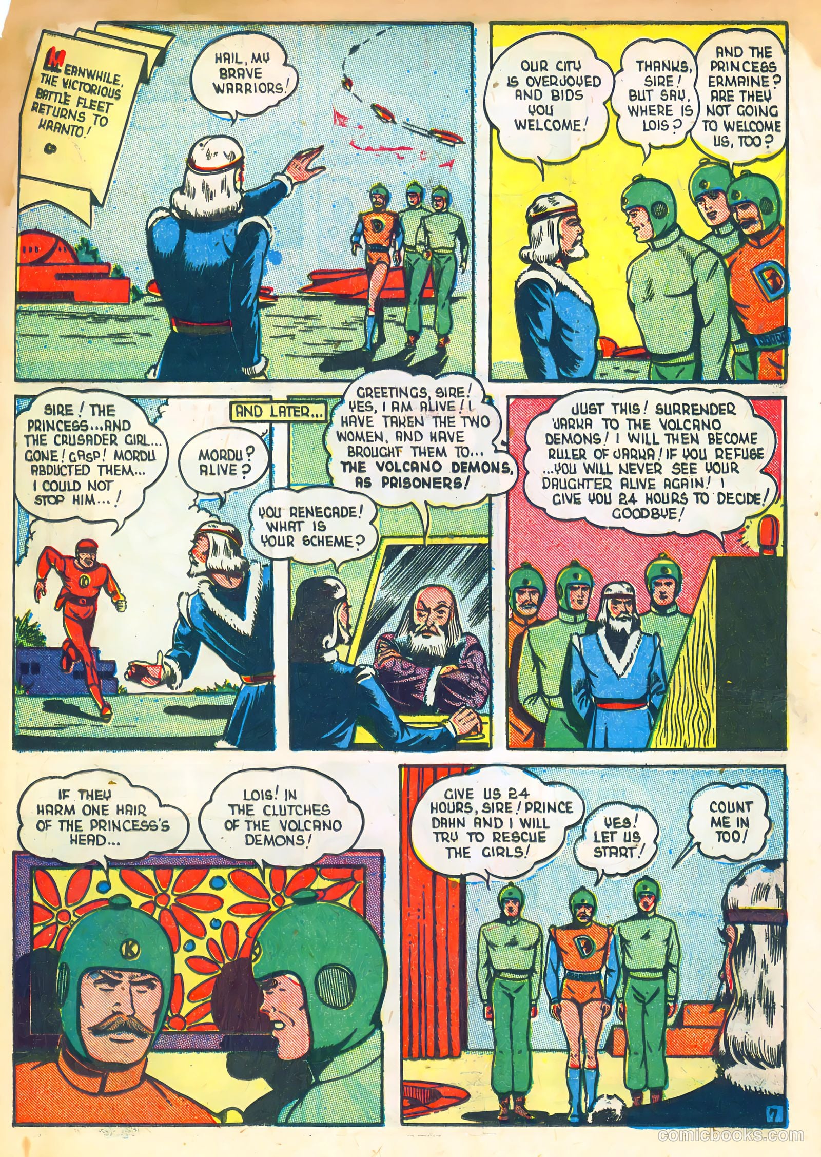 Grand Slam Three Aces #48 — page 31 of 36