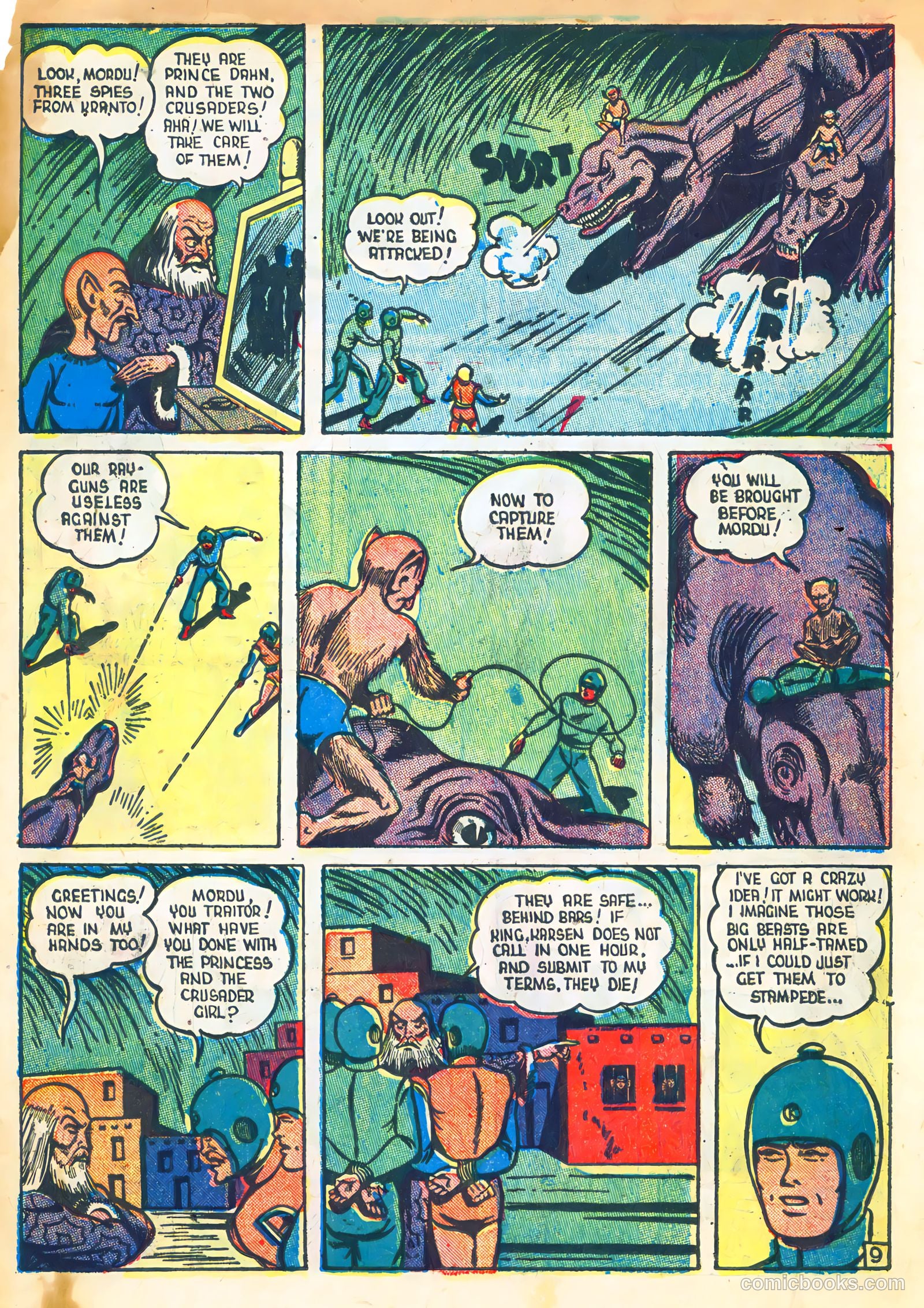 Grand Slam Three Aces #48 — page 33 of 36