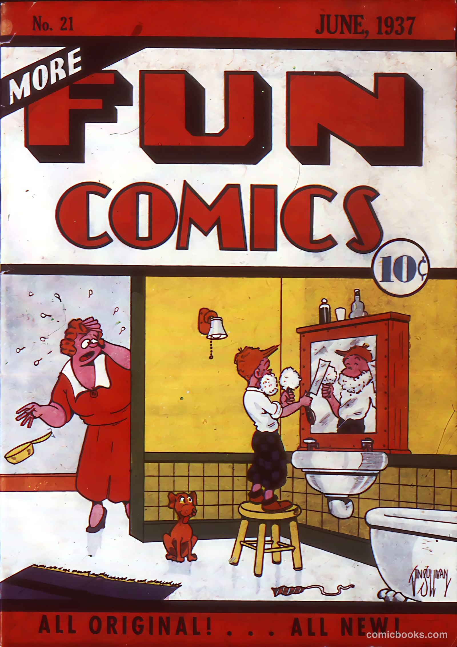 More Fun Comics #21 — page 1 of 68