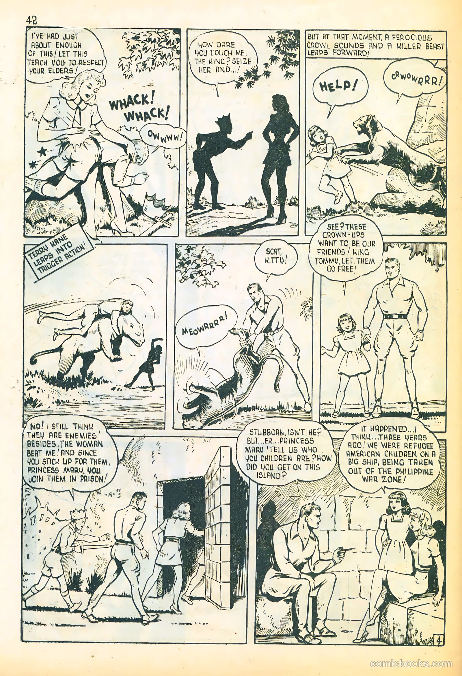 Three Aces Comics v4 #3 — page 42 of 48