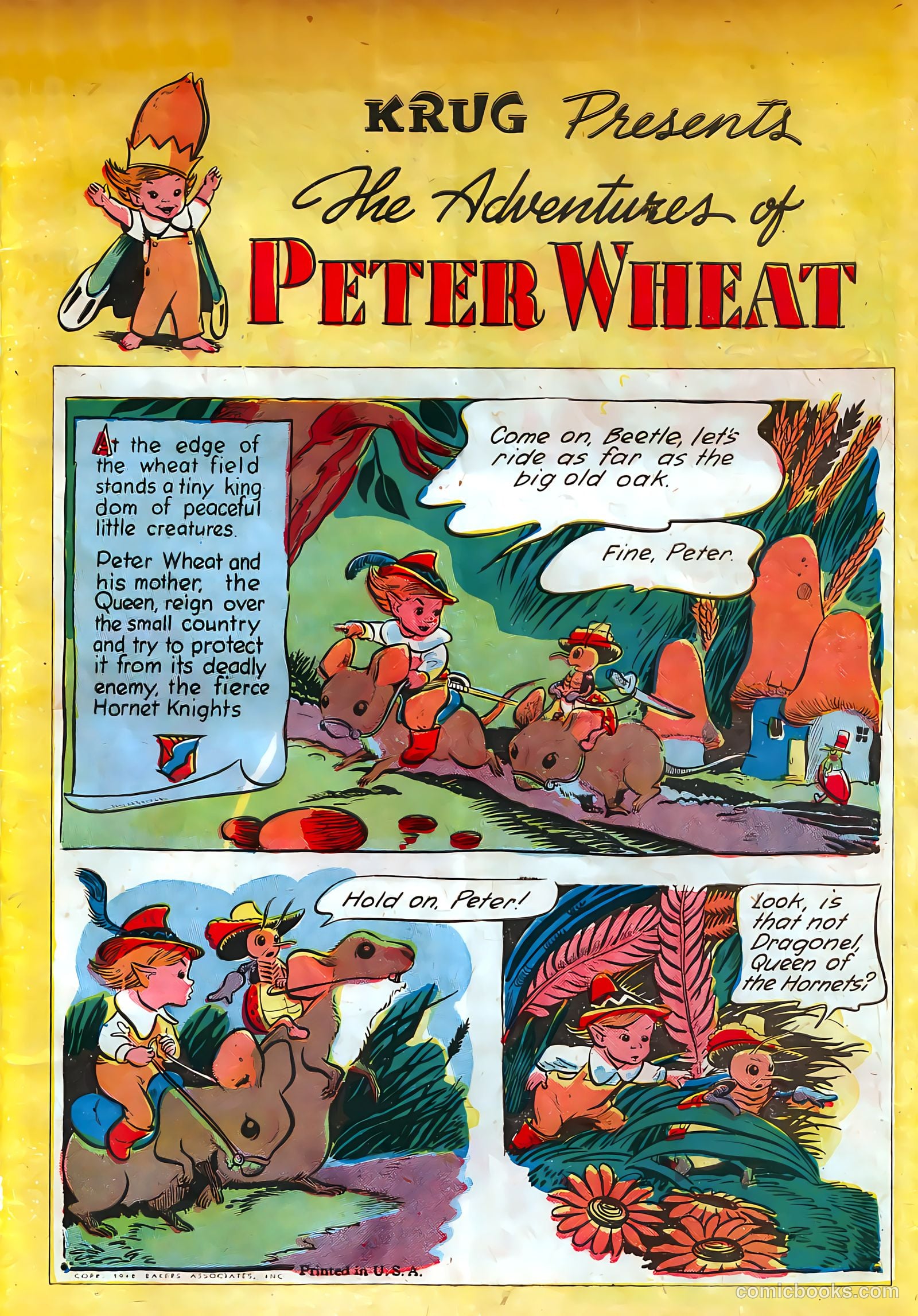 The Adventures of Peter Wheat #1 — page 1 of 16