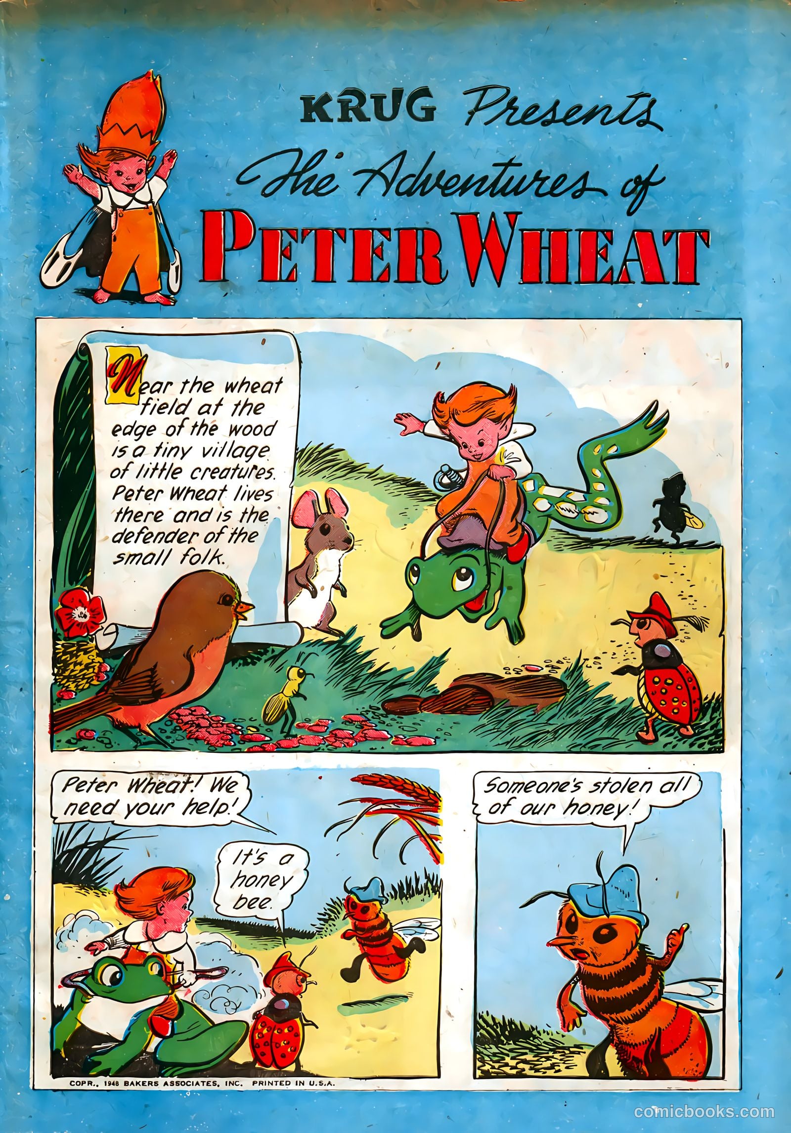 The Adventures of Peter Wheat #2 — page 1 of 16