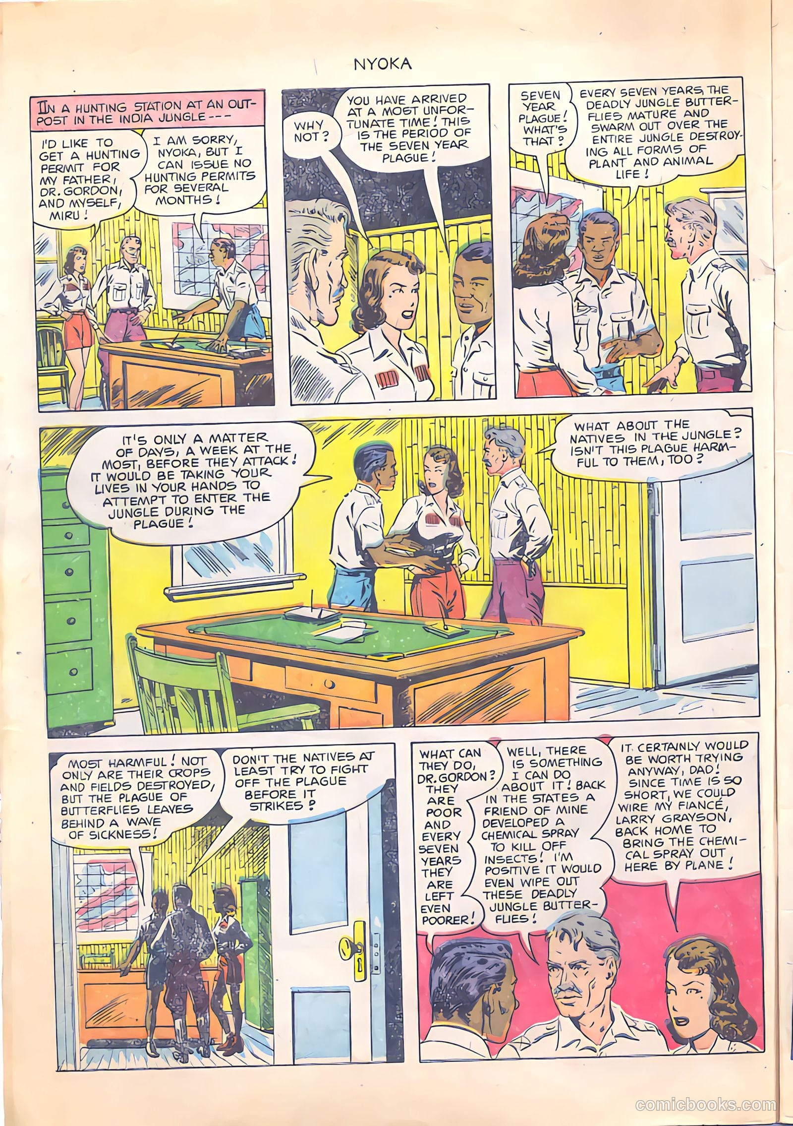 Nyoka the Jungle Girl #60 — page 4 of 36