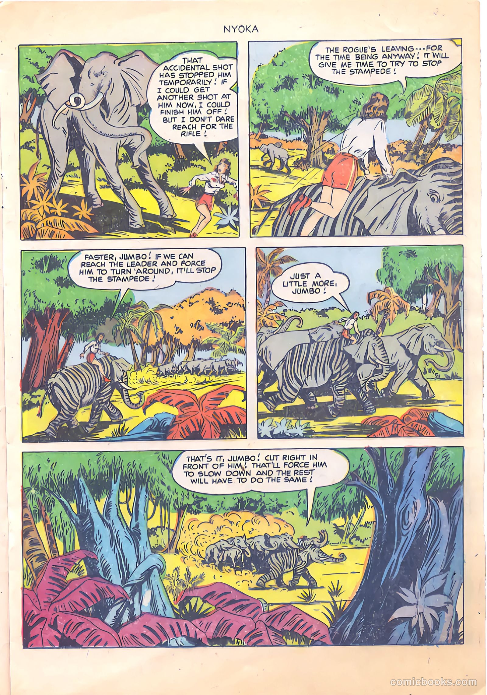 Nyoka the Jungle Girl #60 — page 17 of 36