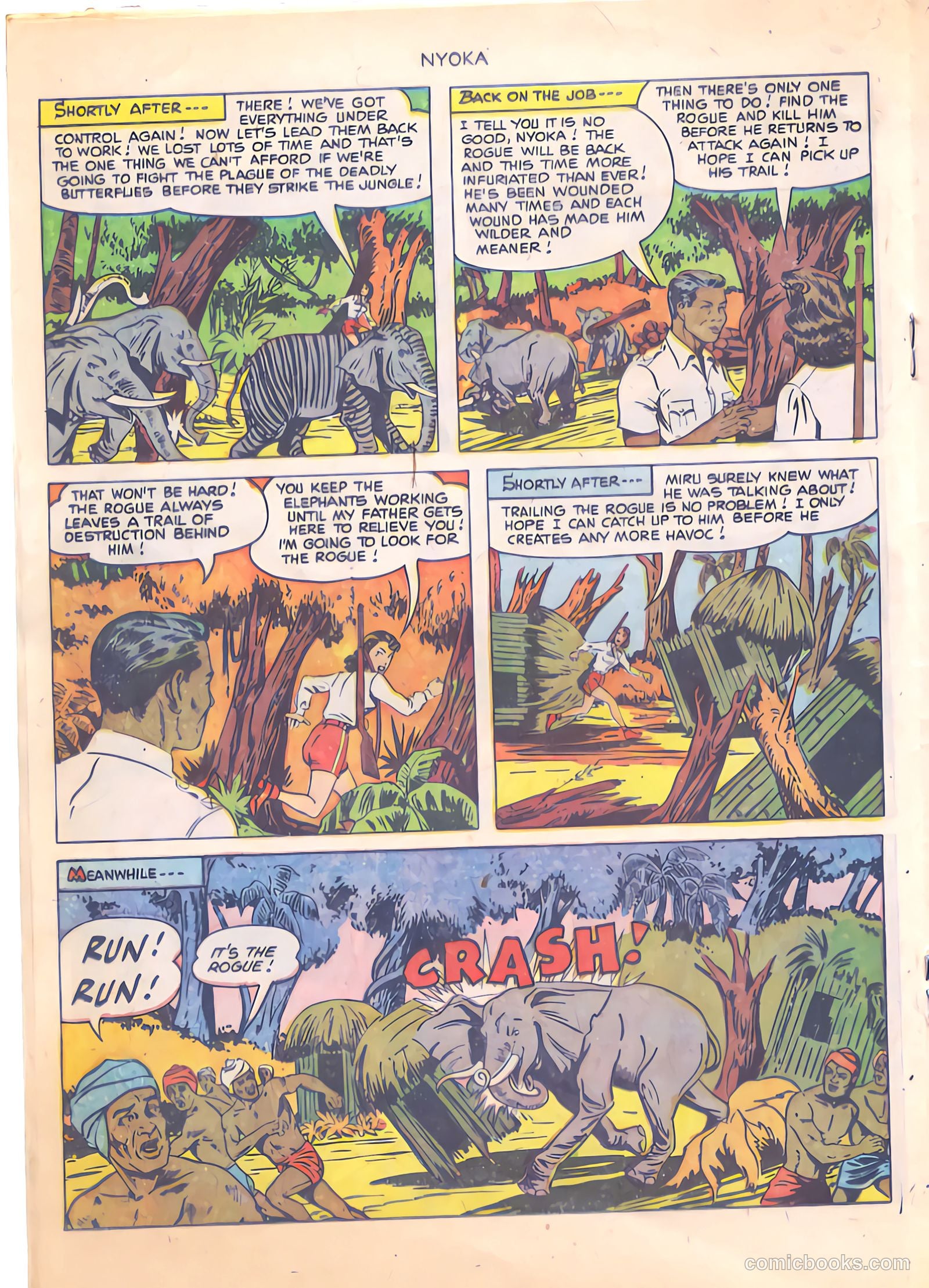 Nyoka the Jungle Girl #60 — page 18 of 36