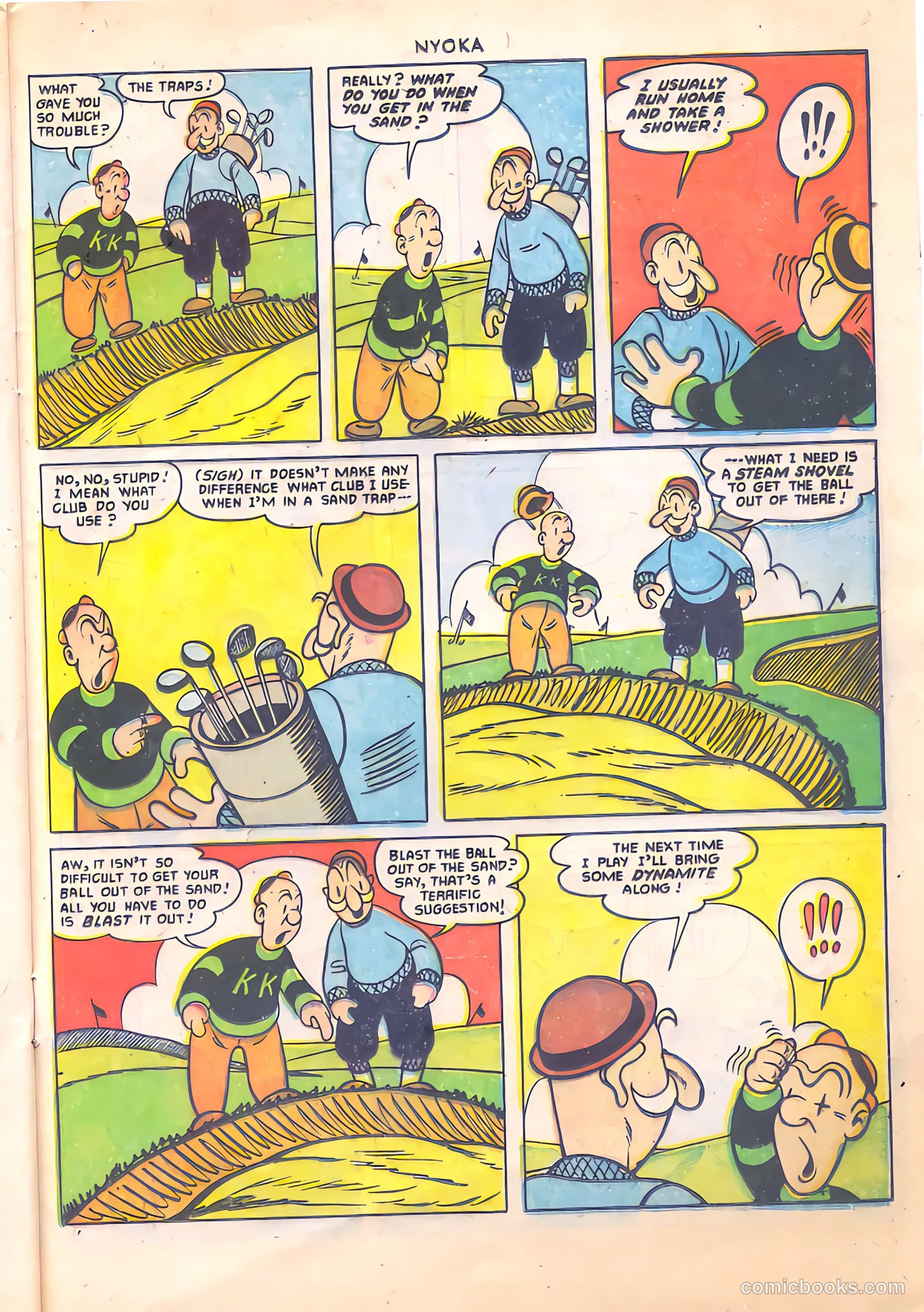 Nyoka the Jungle Girl #60 — page 25 of 36