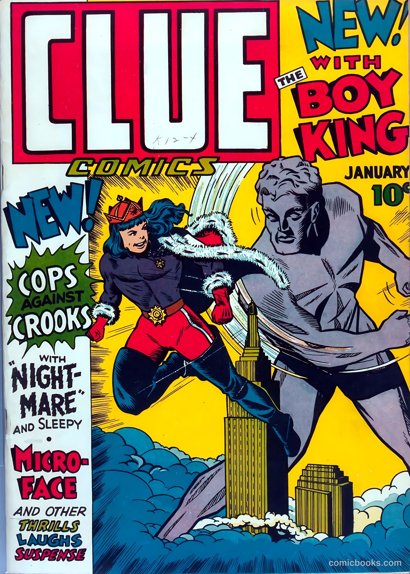 Clue Comics #1 — page 1 of 68