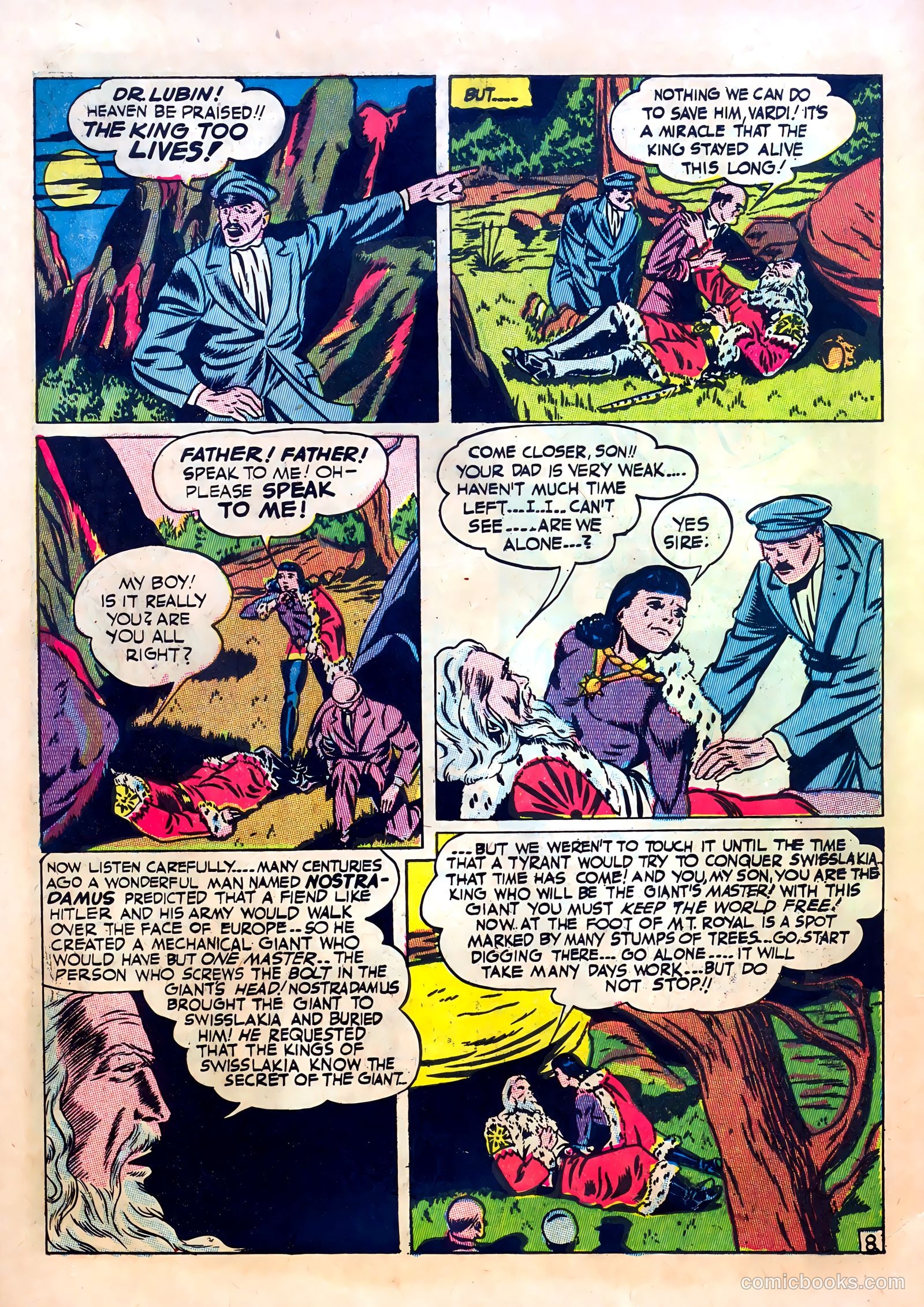 Clue Comics #1 — page 10 of 68