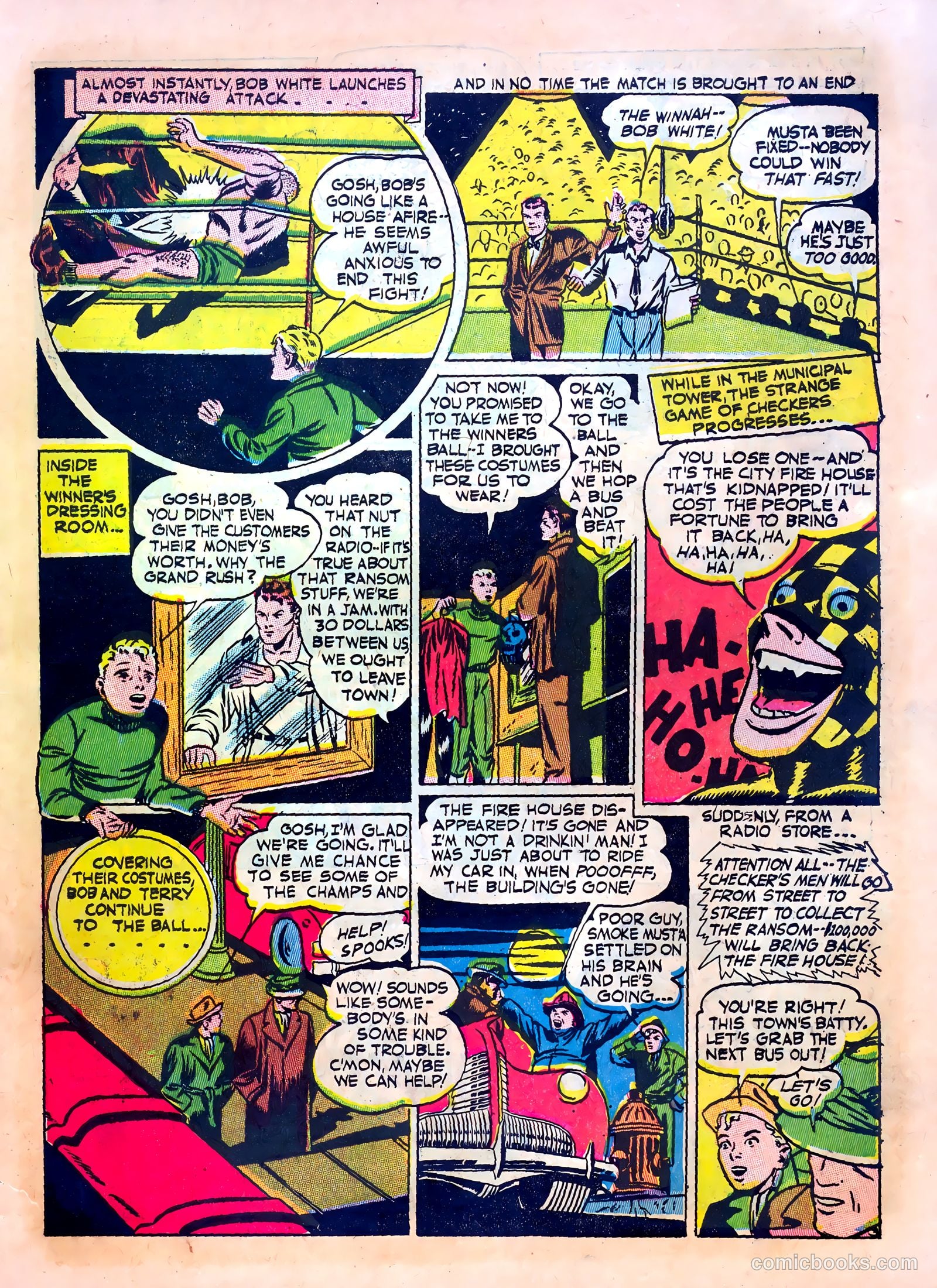 Clue Comics #1 — page 19 of 68
