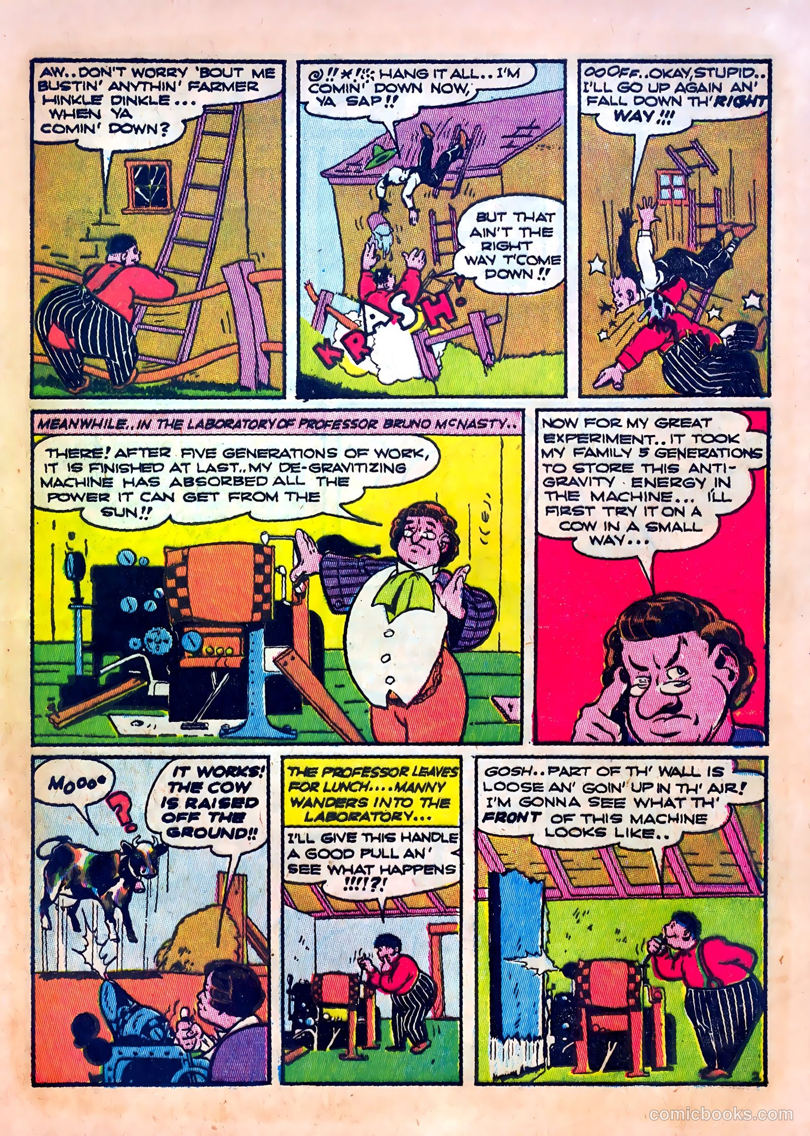Clue Comics #1 — page 29 of 68