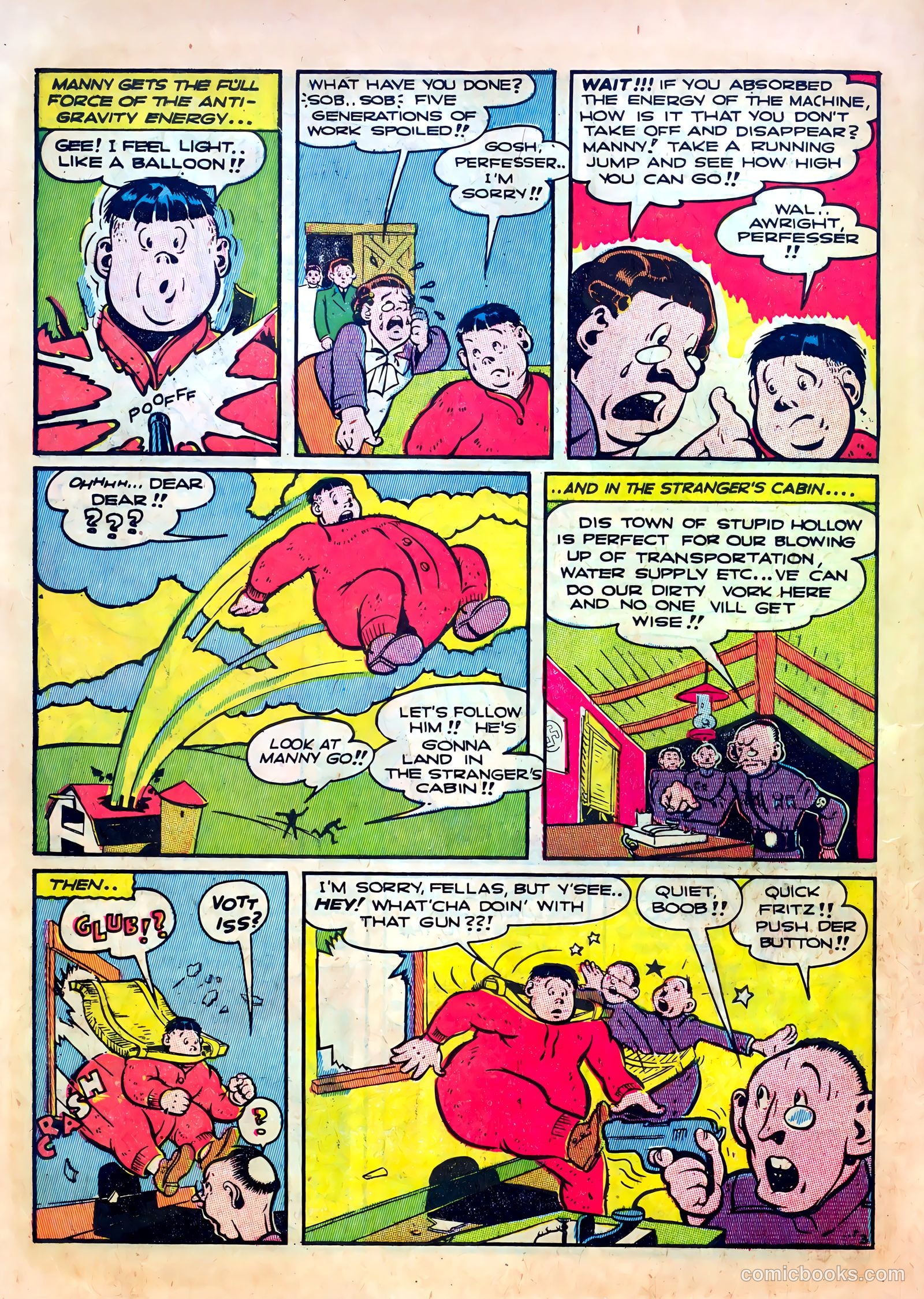 Clue Comics #1 — page 30 of 68