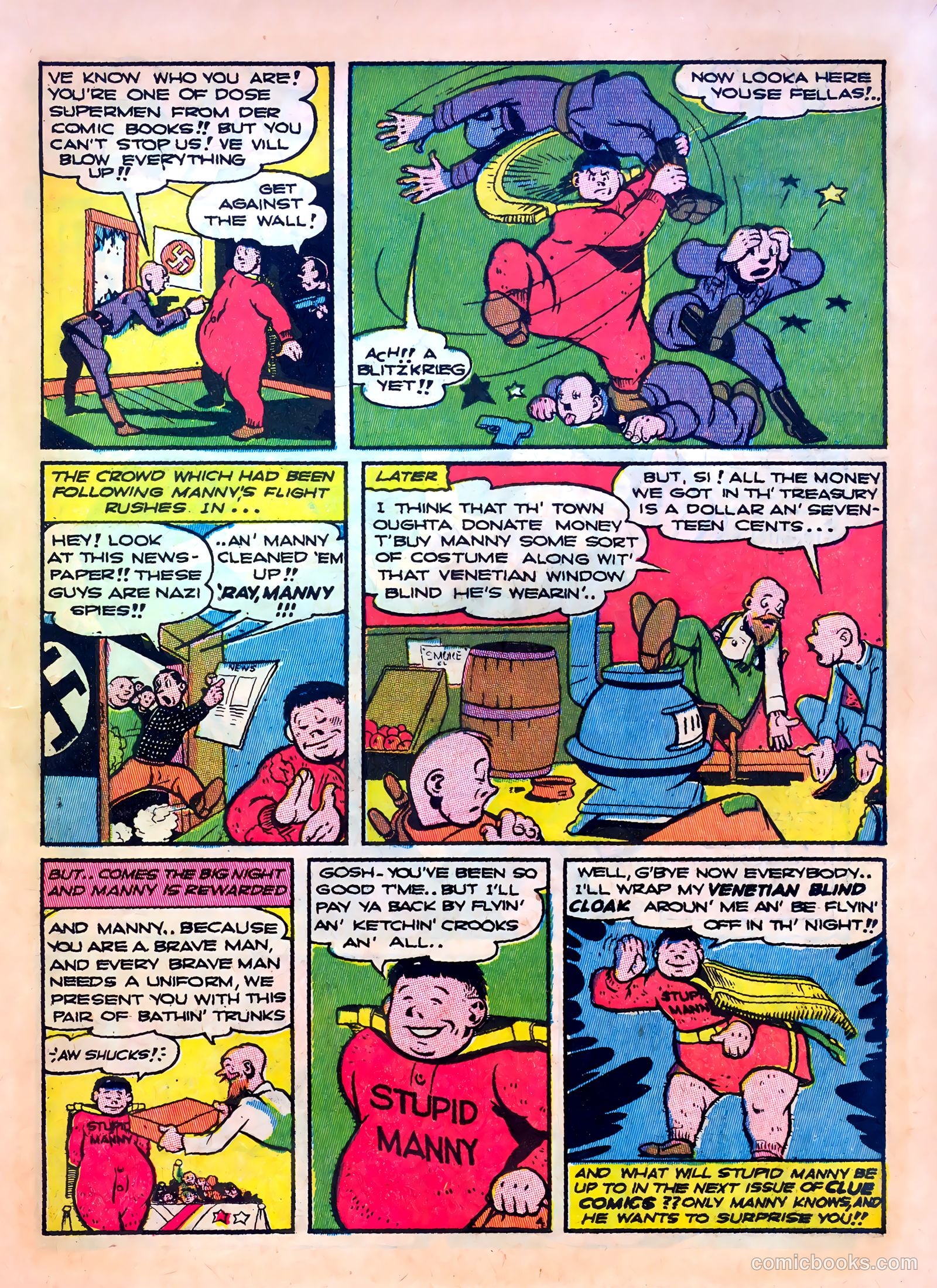 Clue Comics #1 — page 31 of 68