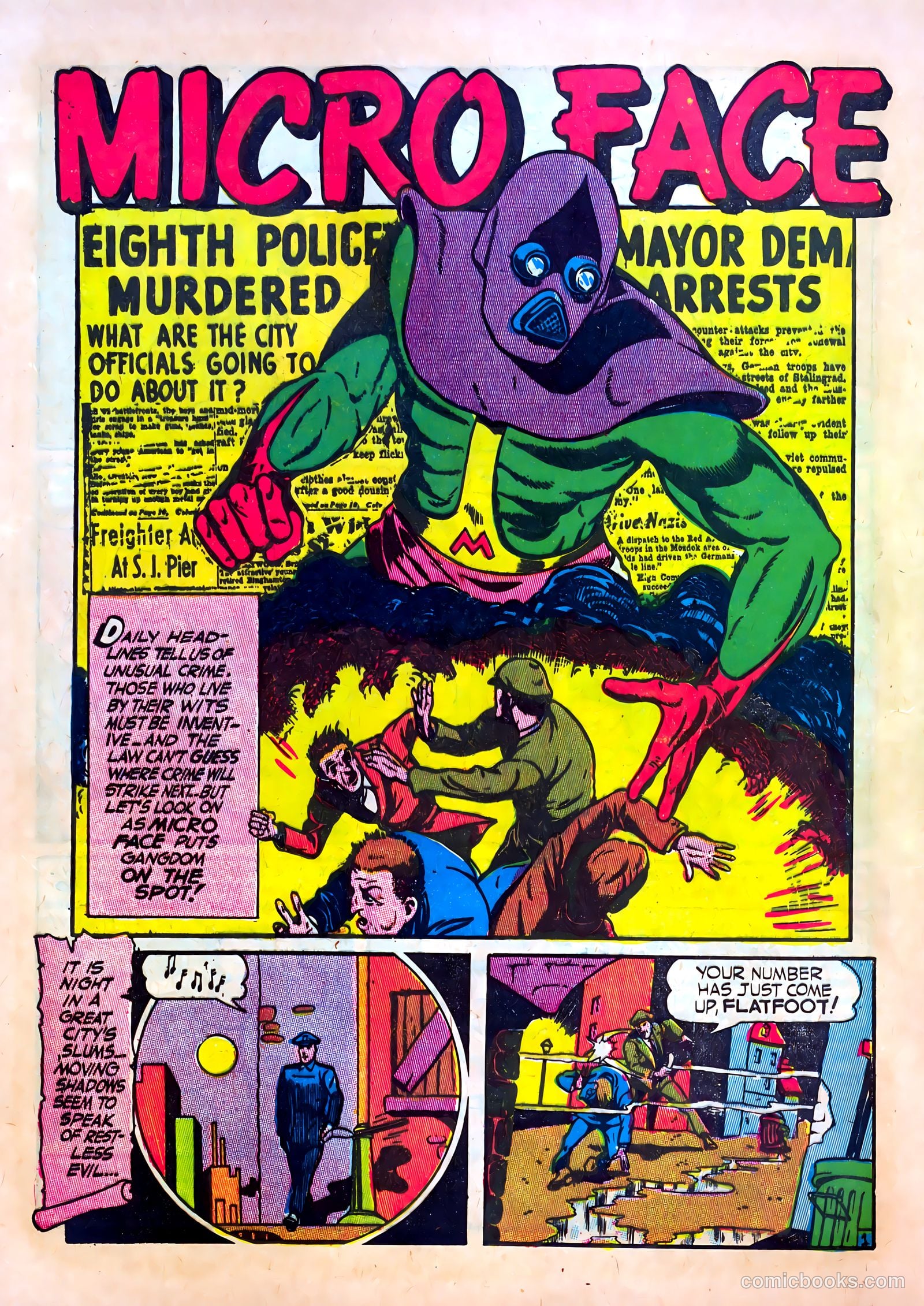 Clue Comics #1 — page 32 of 68