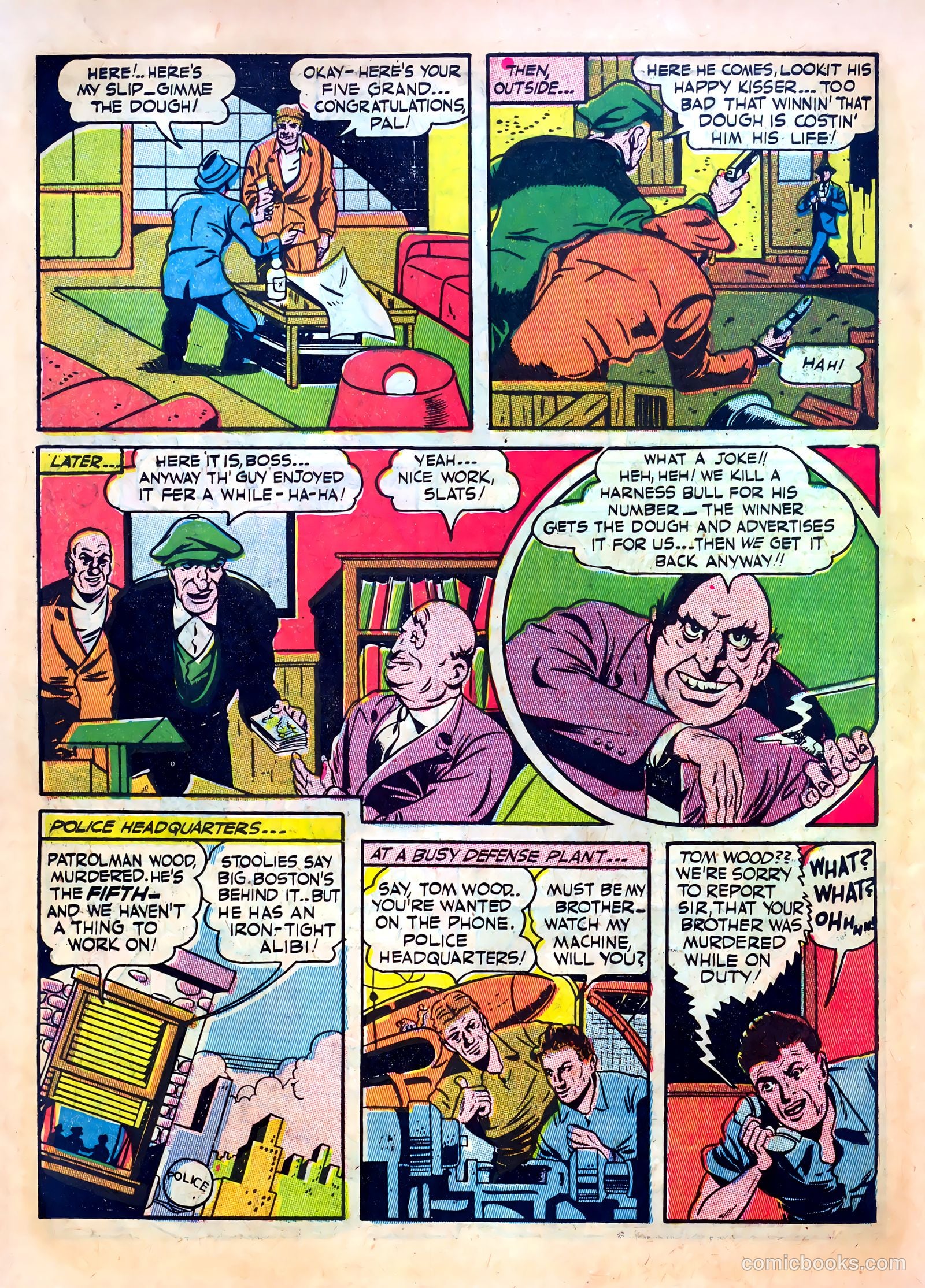 Clue Comics #1 — page 34 of 68