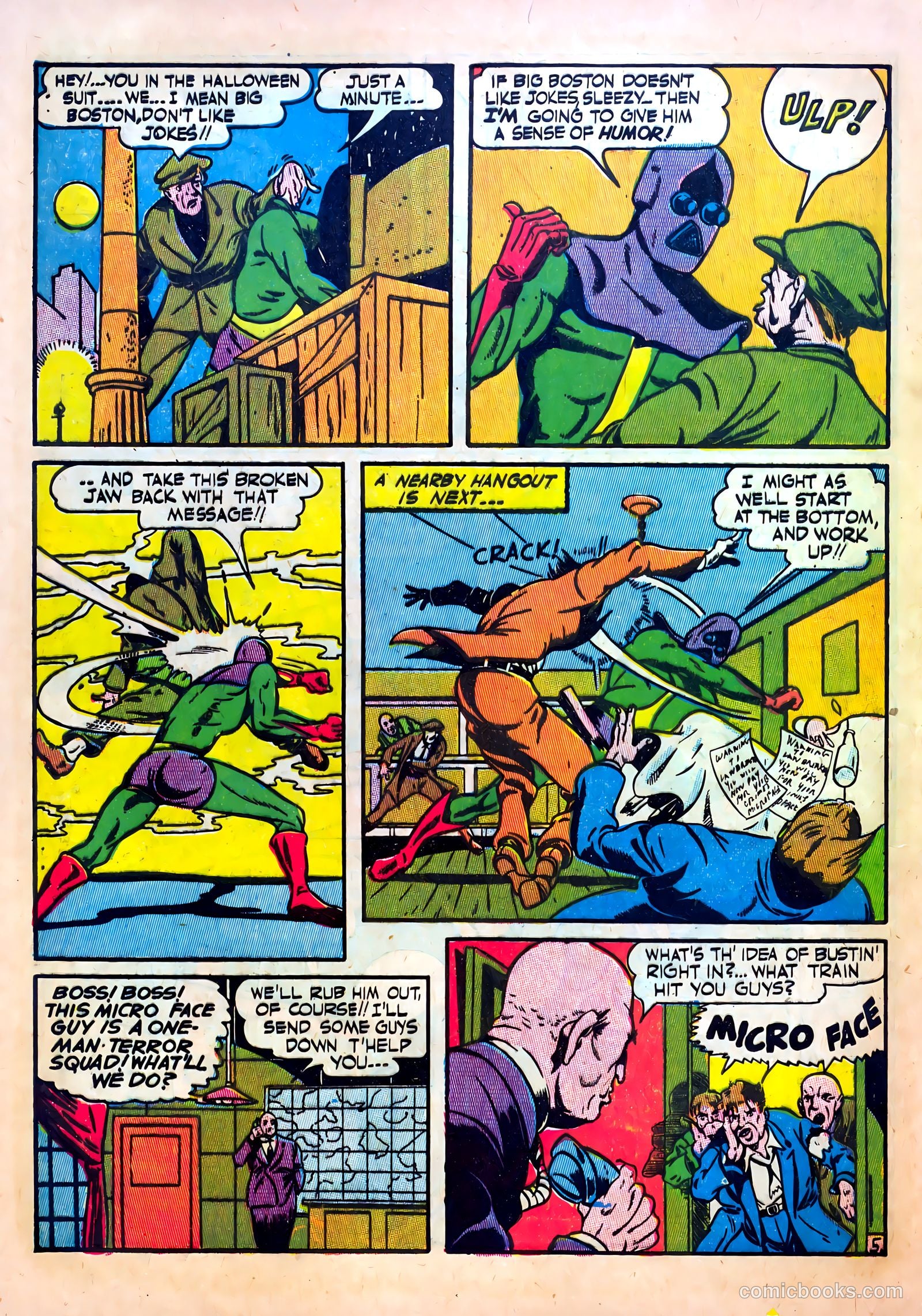 Clue Comics #1 — page 36 of 68