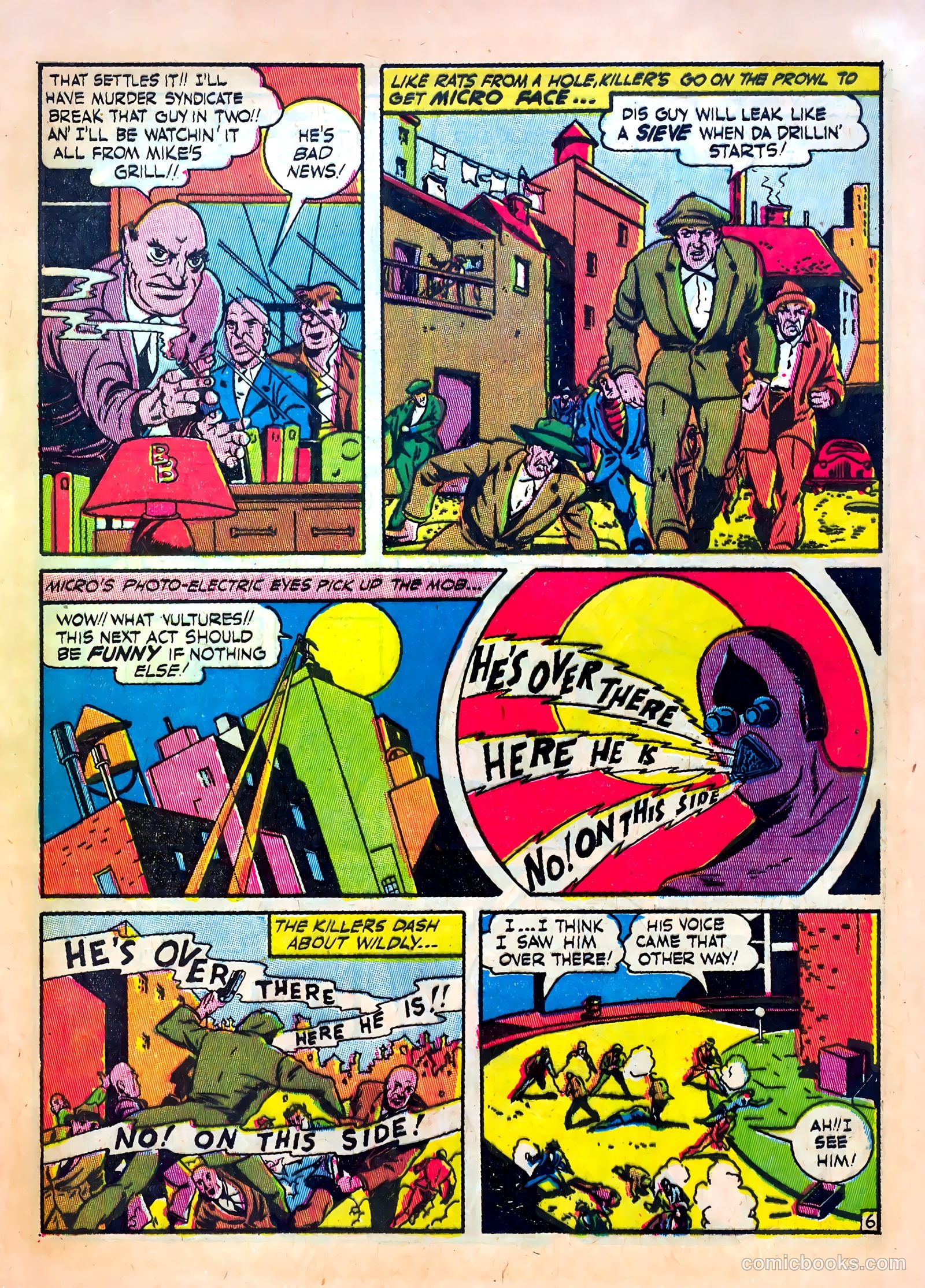 Clue Comics #1 — page 37 of 68