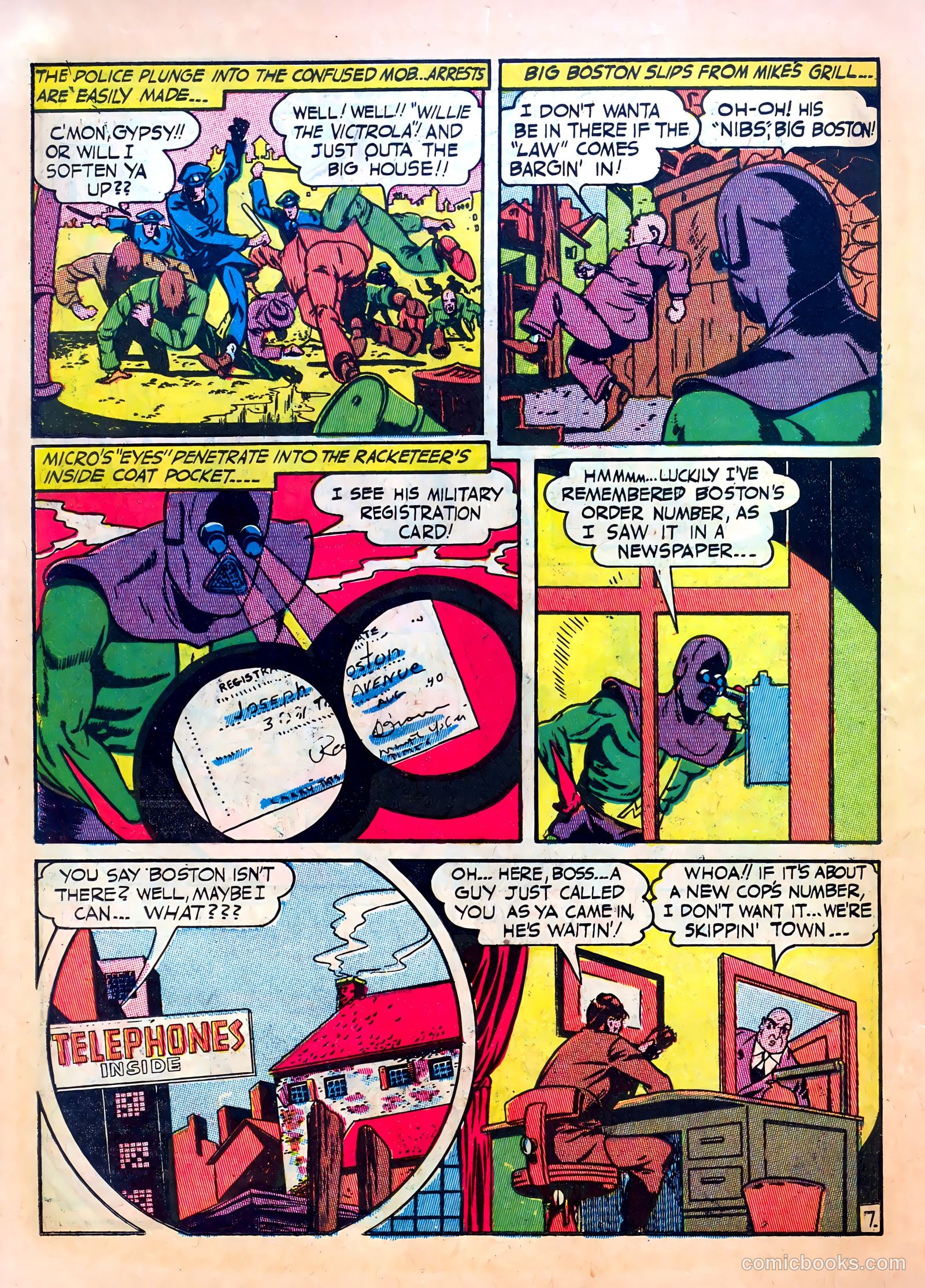 Clue Comics #1 — page 38 of 68