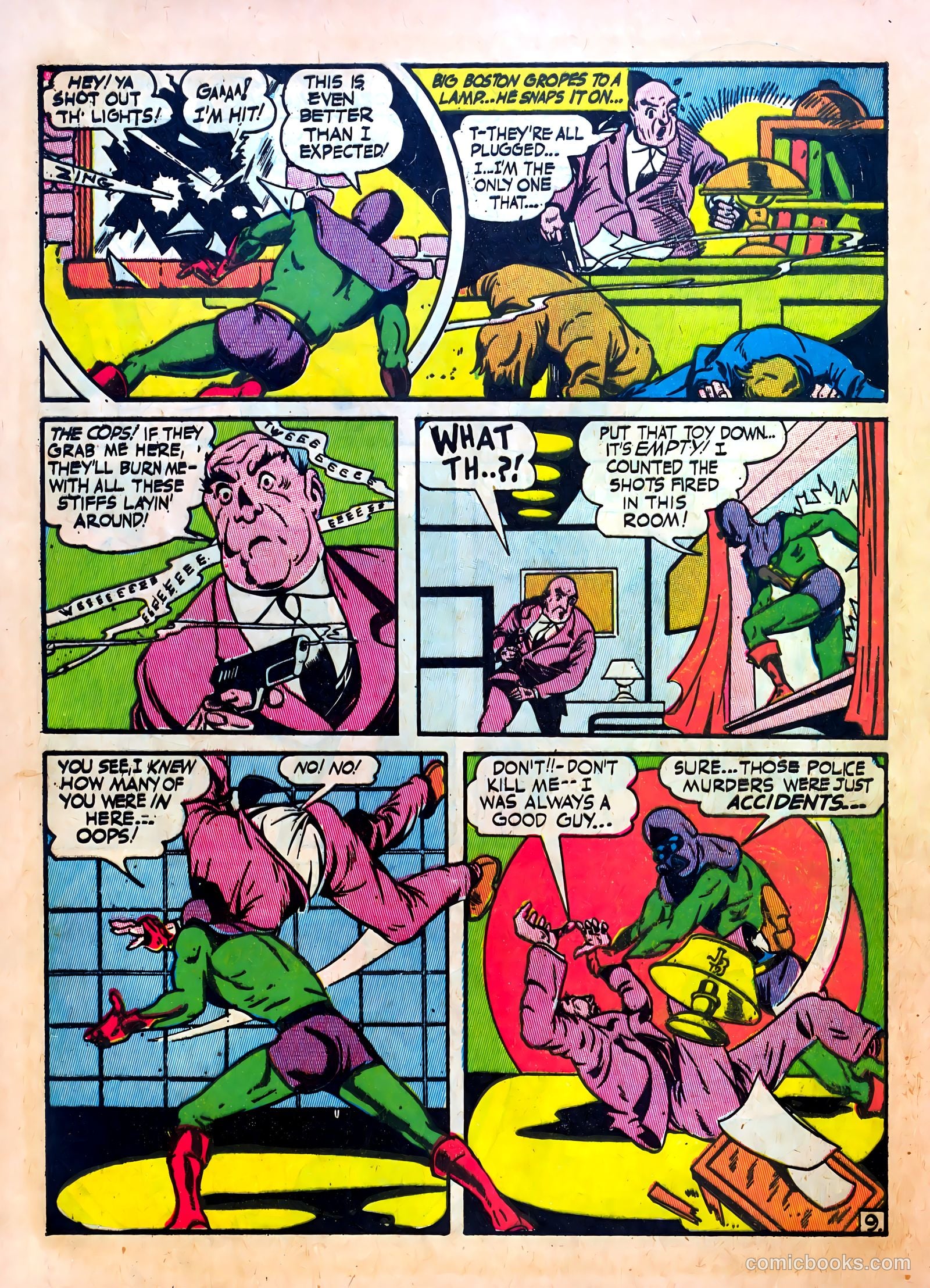 Clue Comics #1 — page 40 of 68