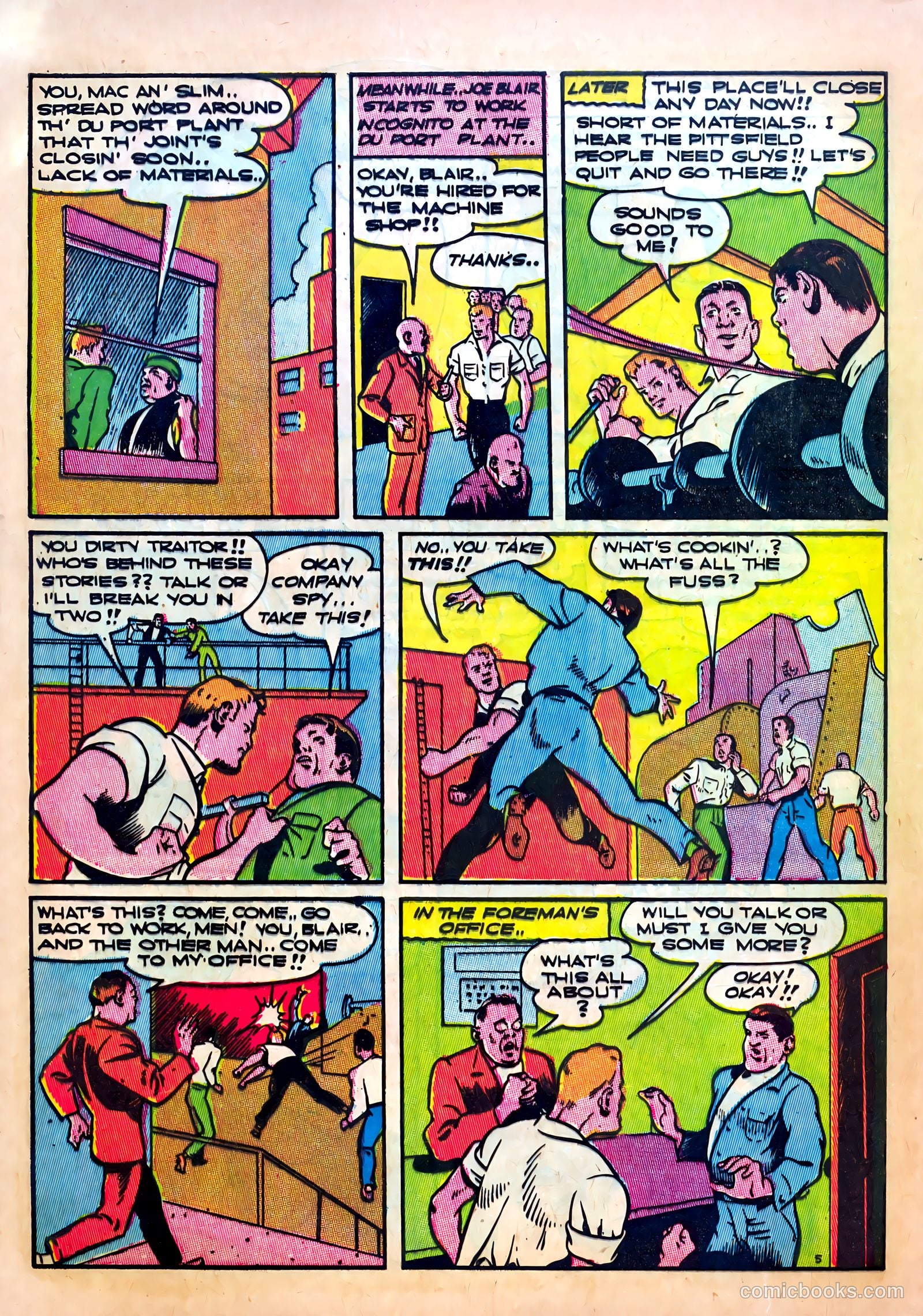 Clue Comics #1 — page 48 of 68
