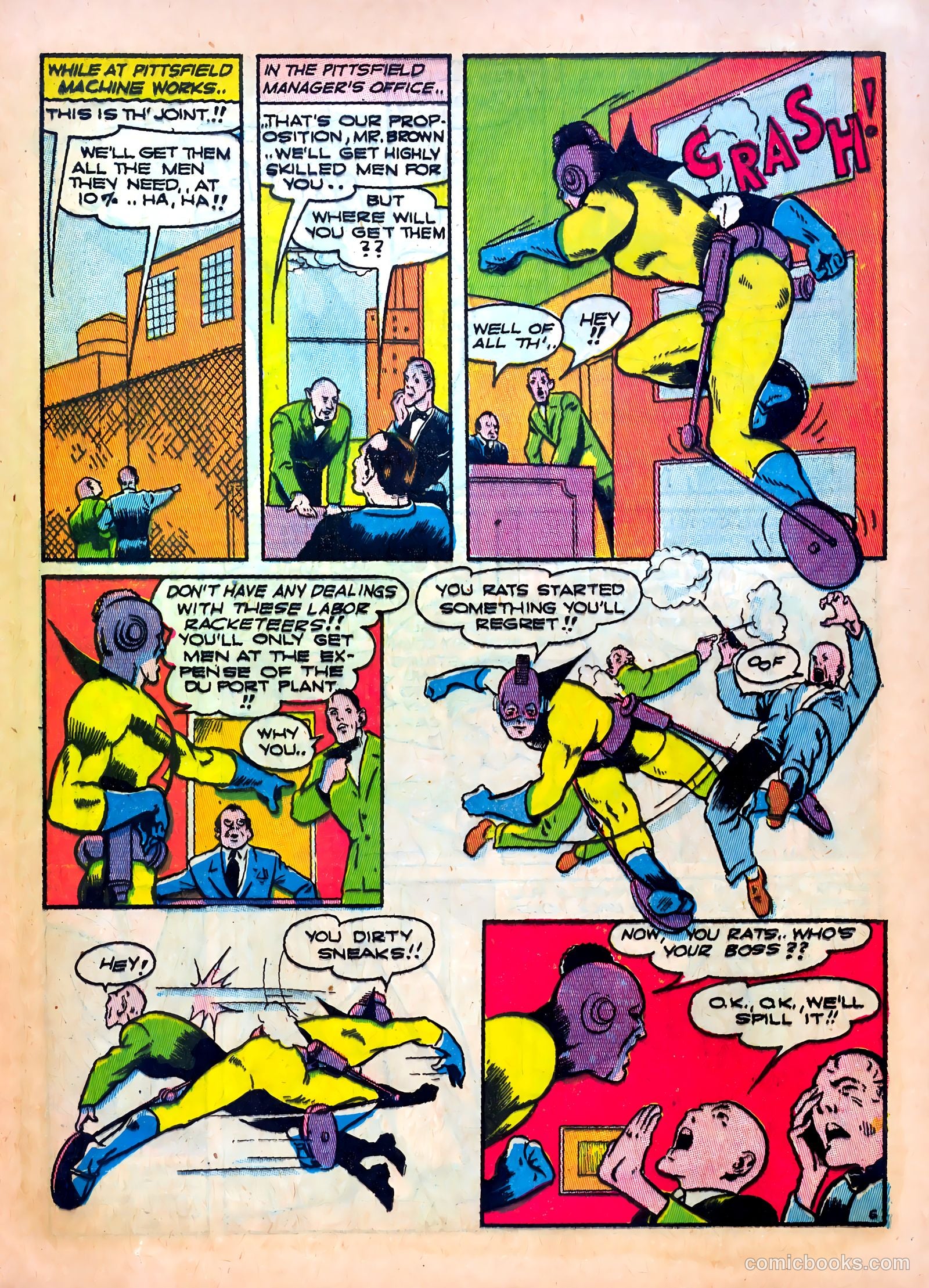 Clue Comics #1 — page 49 of 68