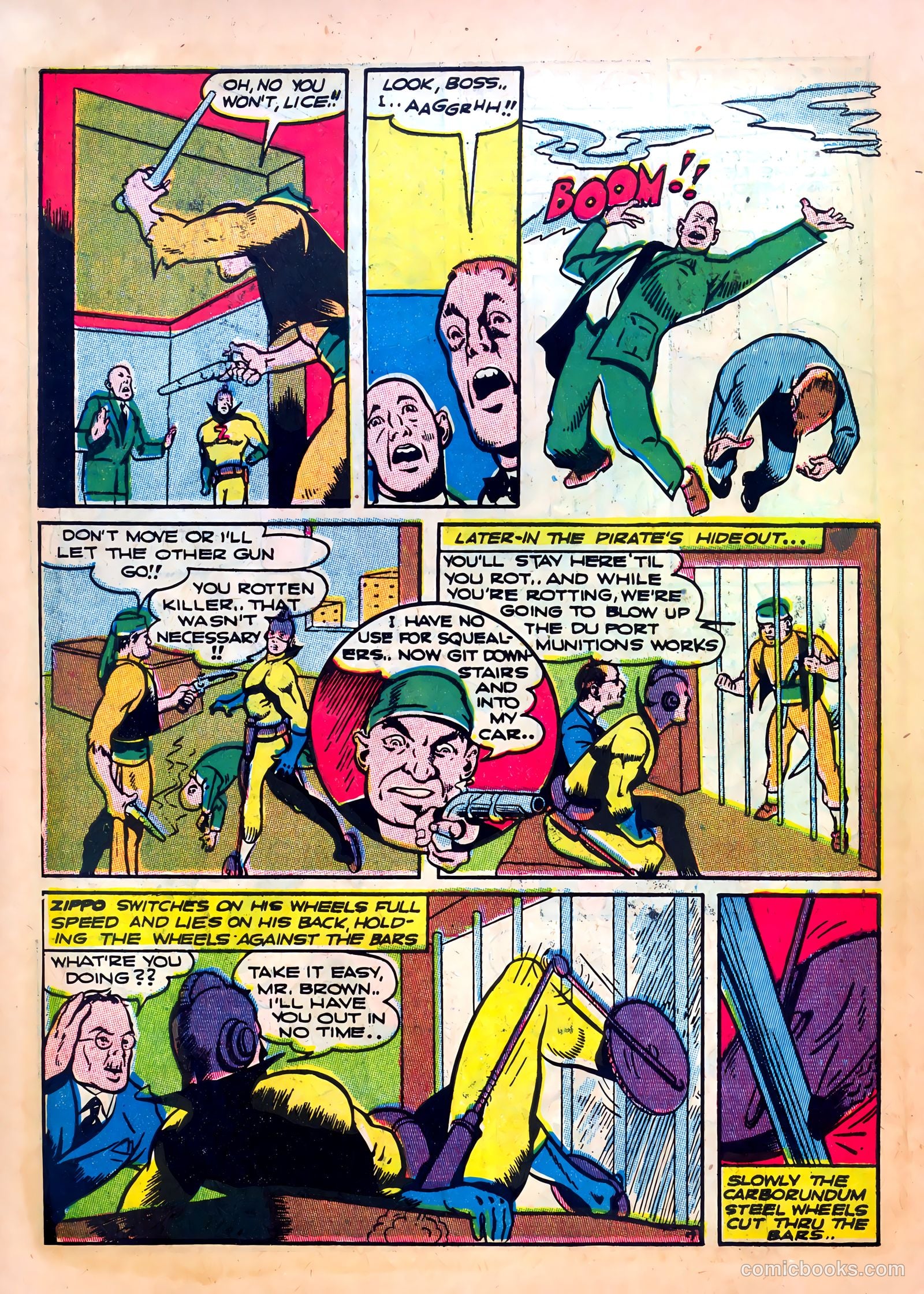 Clue Comics #1 — page 50 of 68
