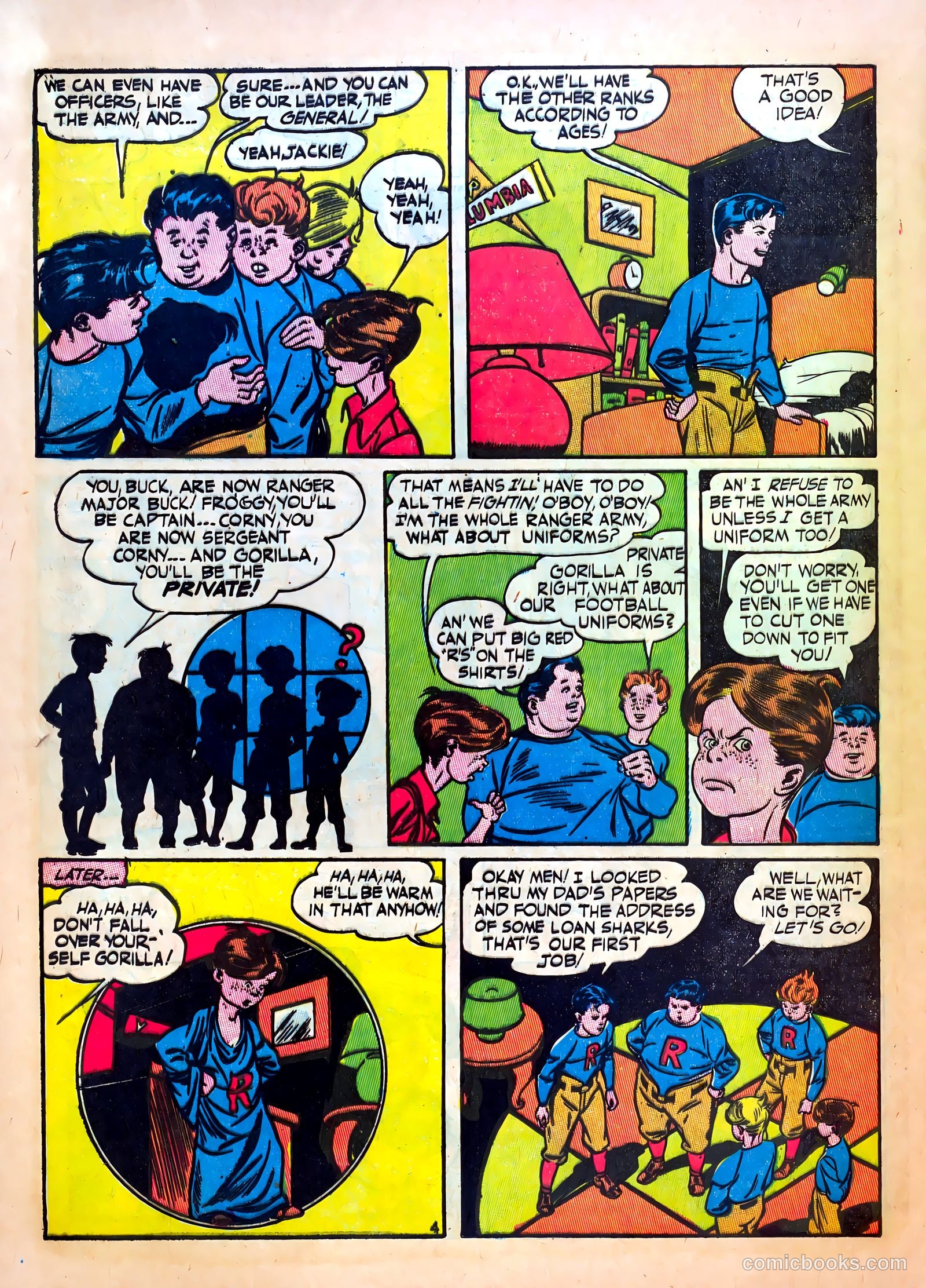 Clue Comics #1 — page 56 of 68