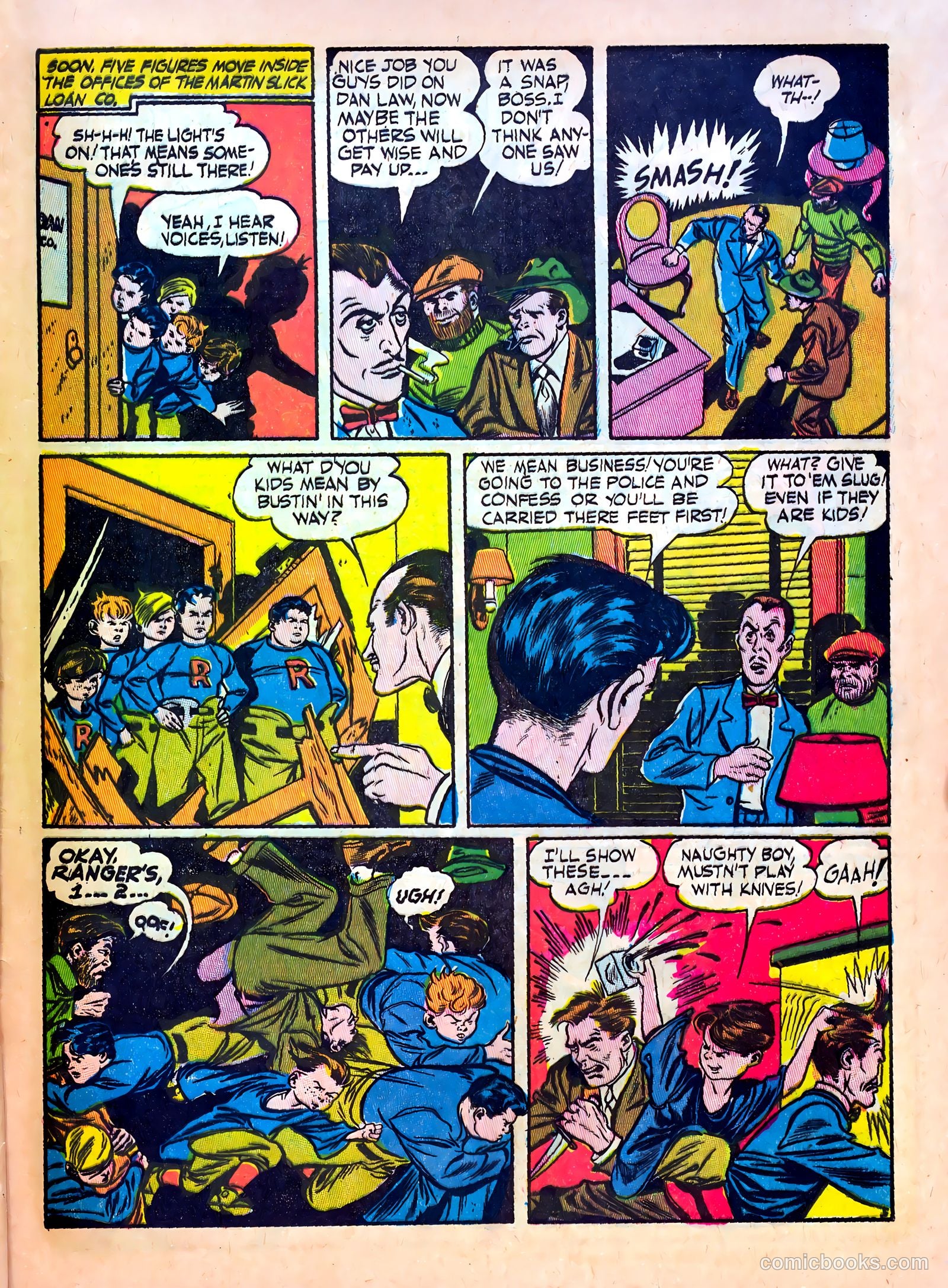 Clue Comics #1 — page 57 of 68
