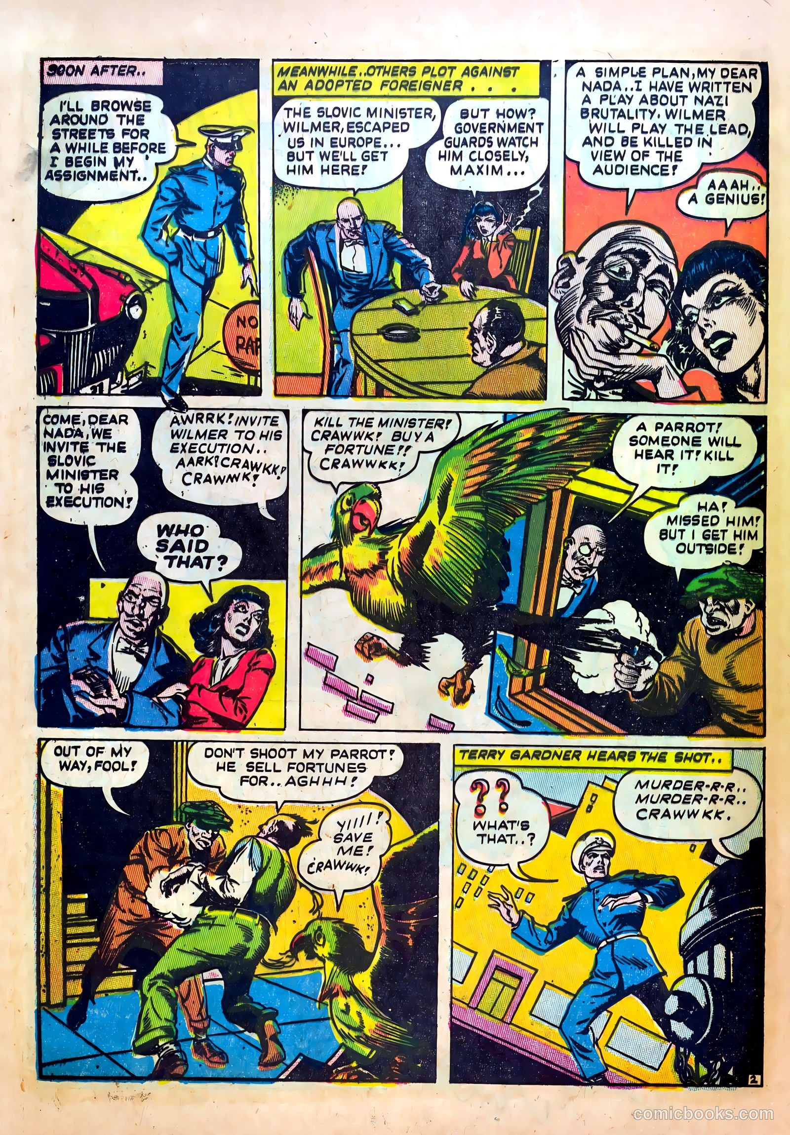 Clue Comics #1 — page 60 of 68