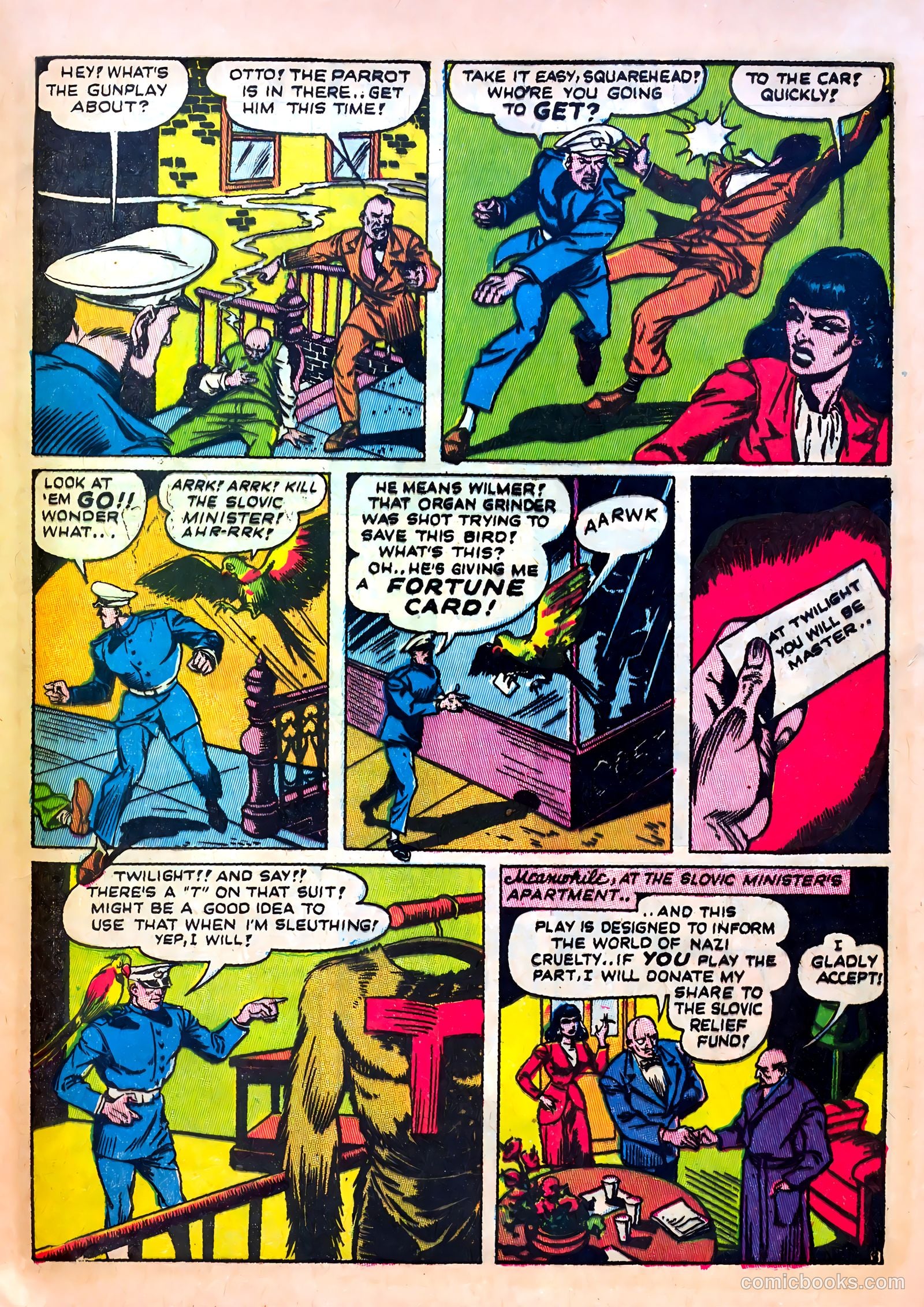 Clue Comics #1 — page 61 of 68