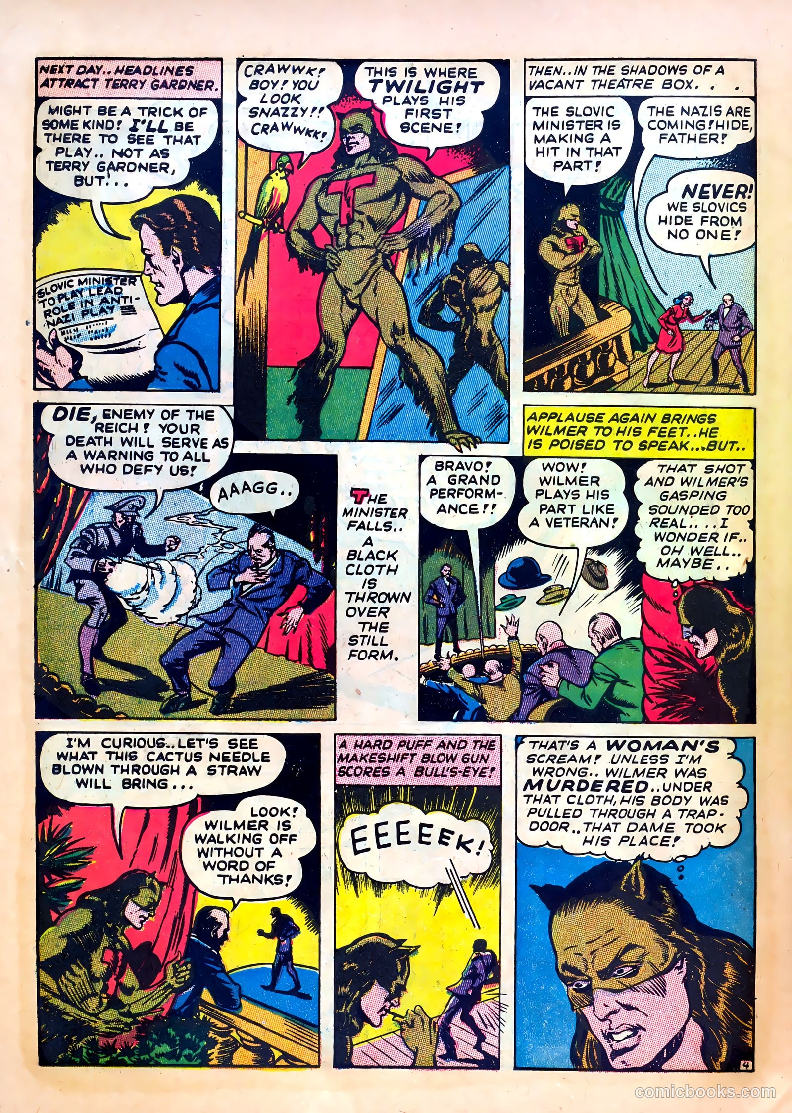 Clue Comics #1 — page 62 of 68