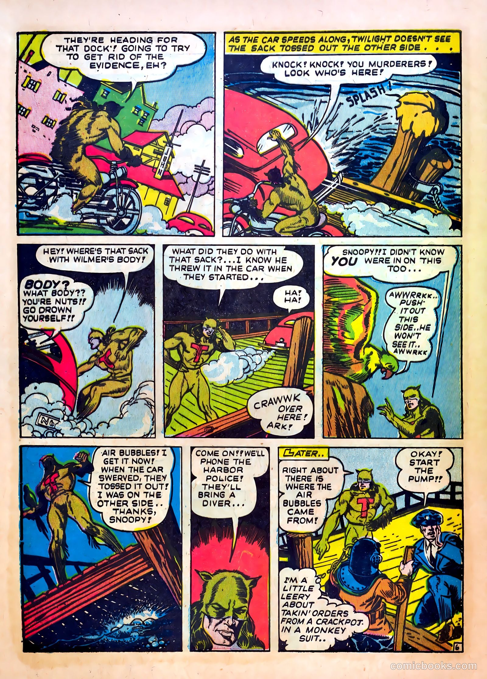 Clue Comics #1 — page 64 of 68