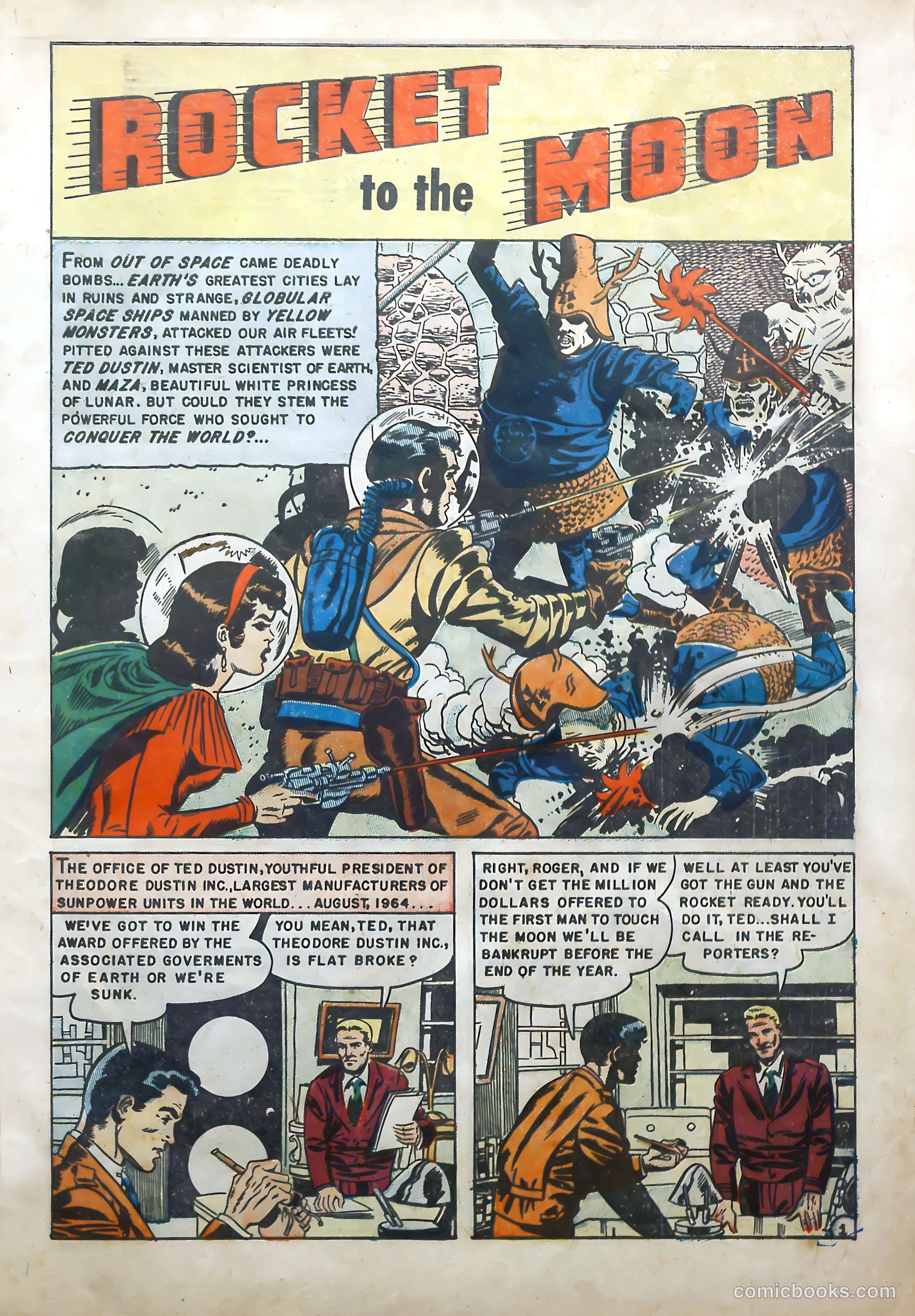 Rocket to the Moon #1 — page 3 of 36