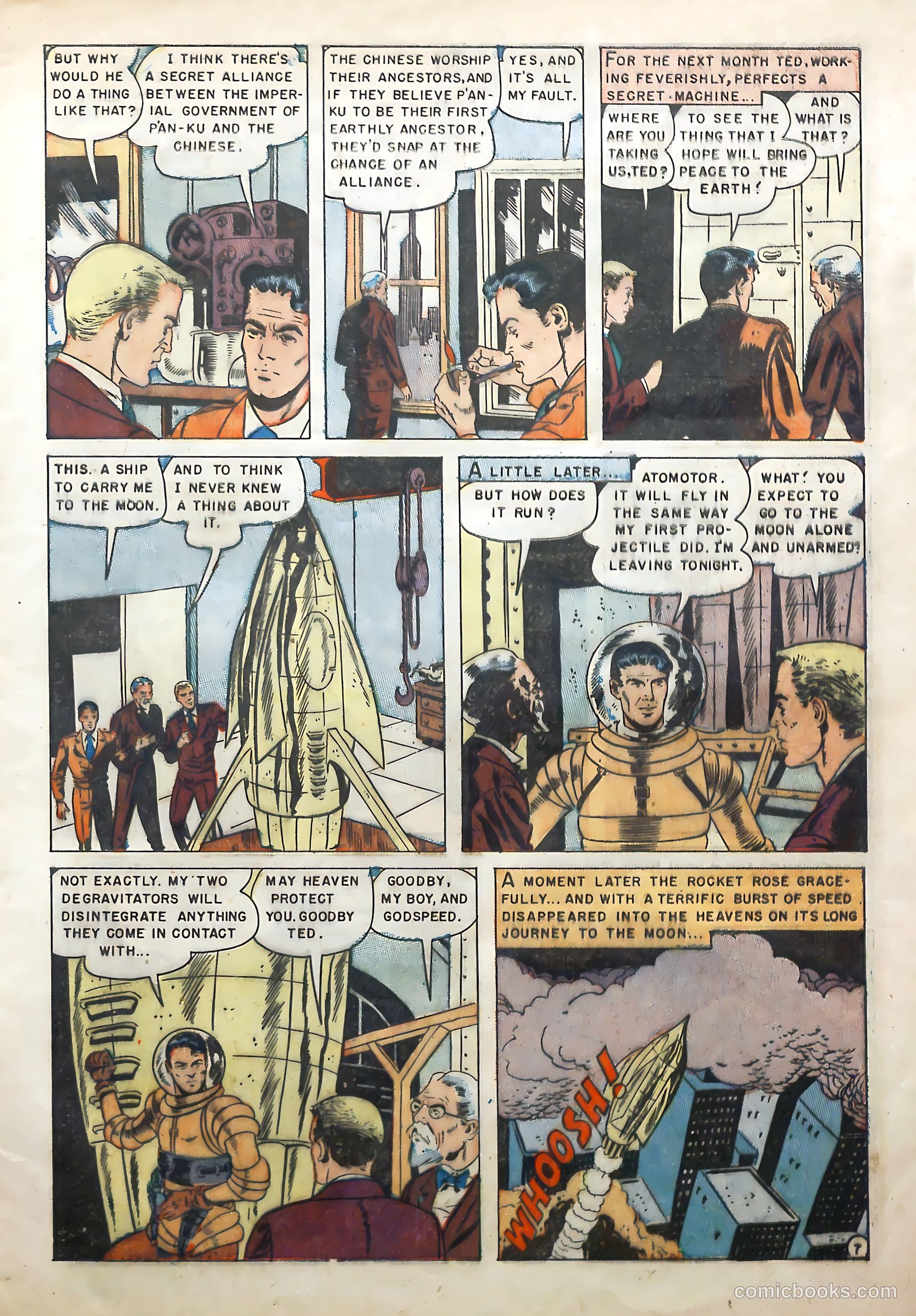 Rocket to the Moon #1 — page 9 of 36